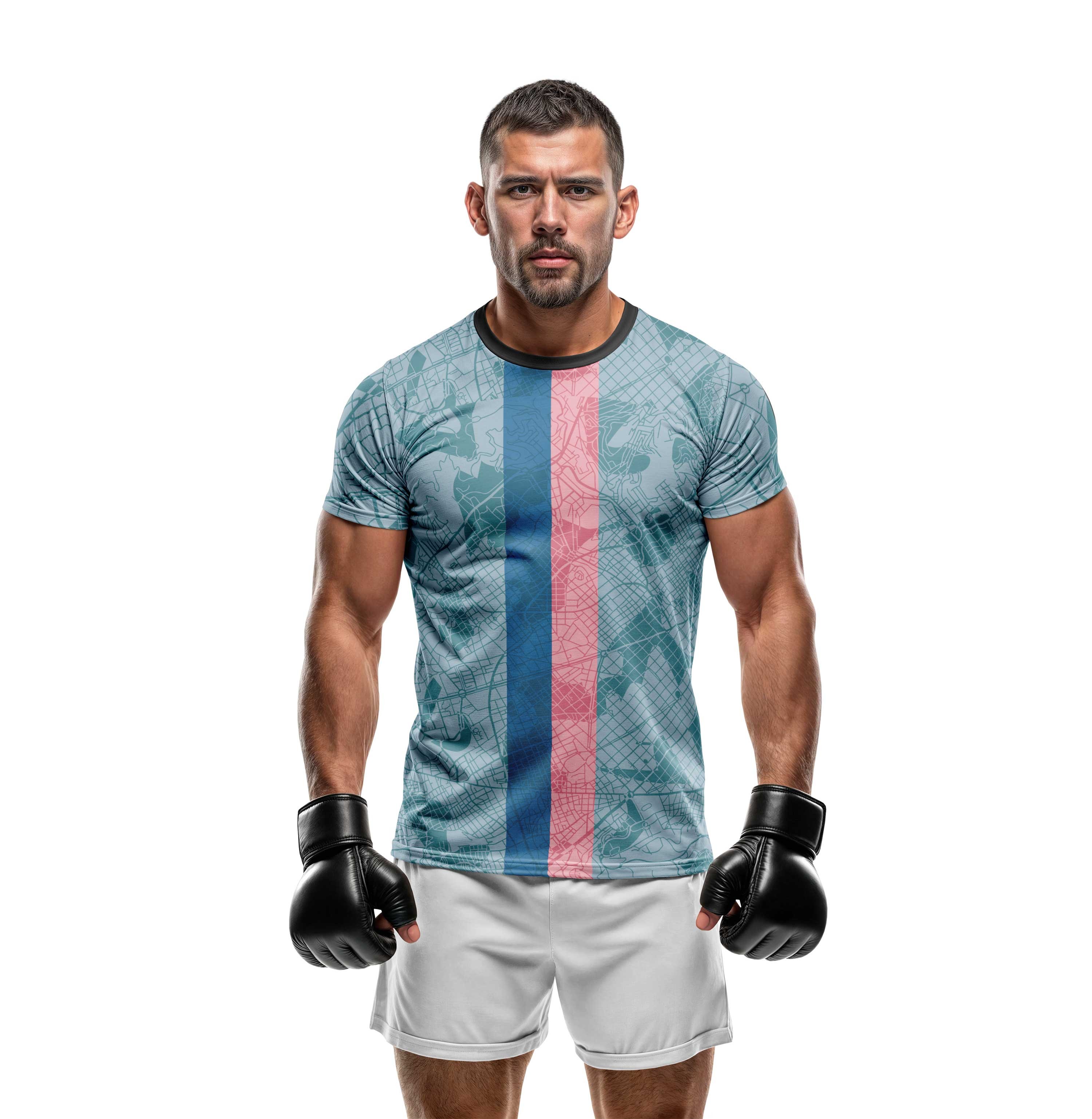 Dijital Baskılı Unisex Tshirt, Fitness Tshirt, Gym Body Tshirt, WF0008
