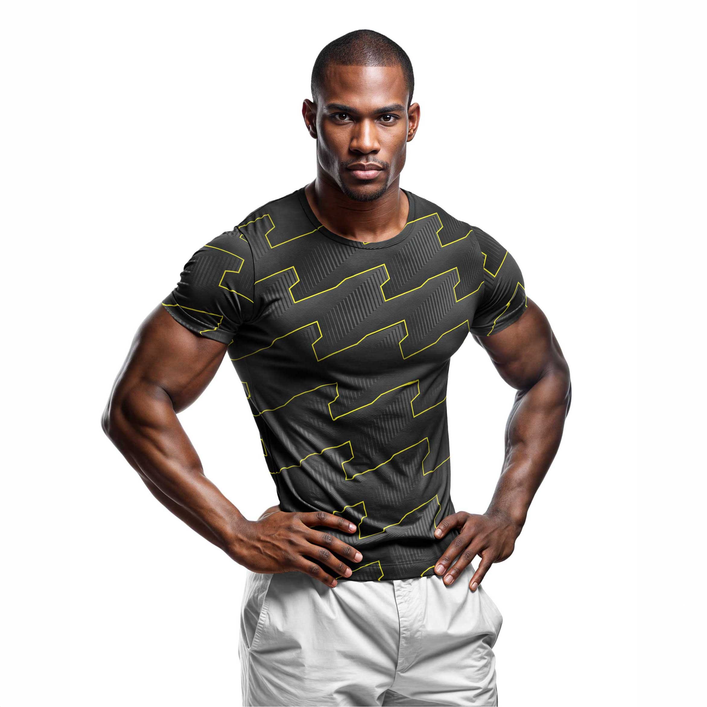 Dijital Baskılı Unisex Tshirt, Fitness Tshirt, Gym Body Tshirt, WF0006.2