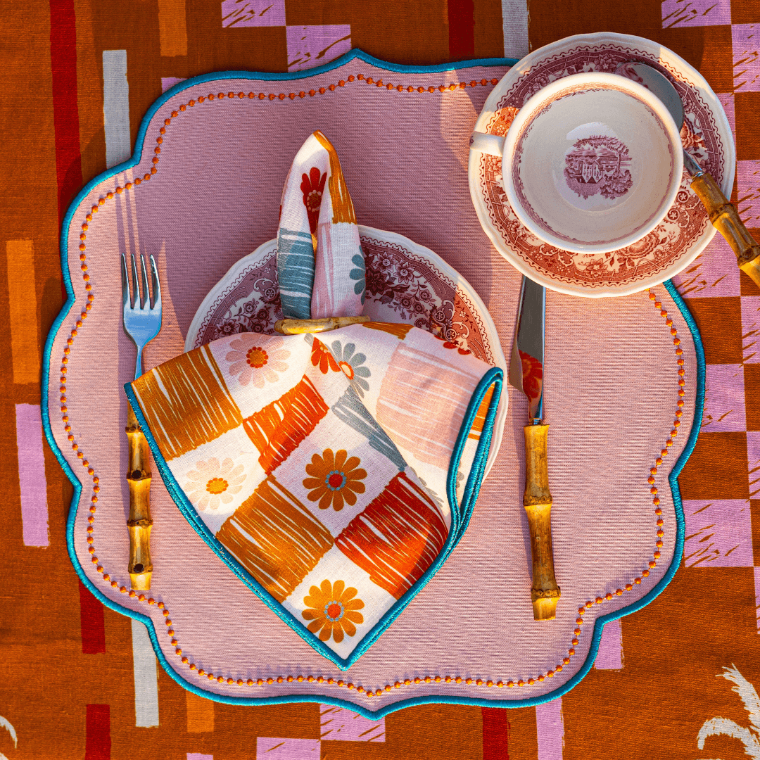 Pembe Royal Amerikan Servis 2 Adet