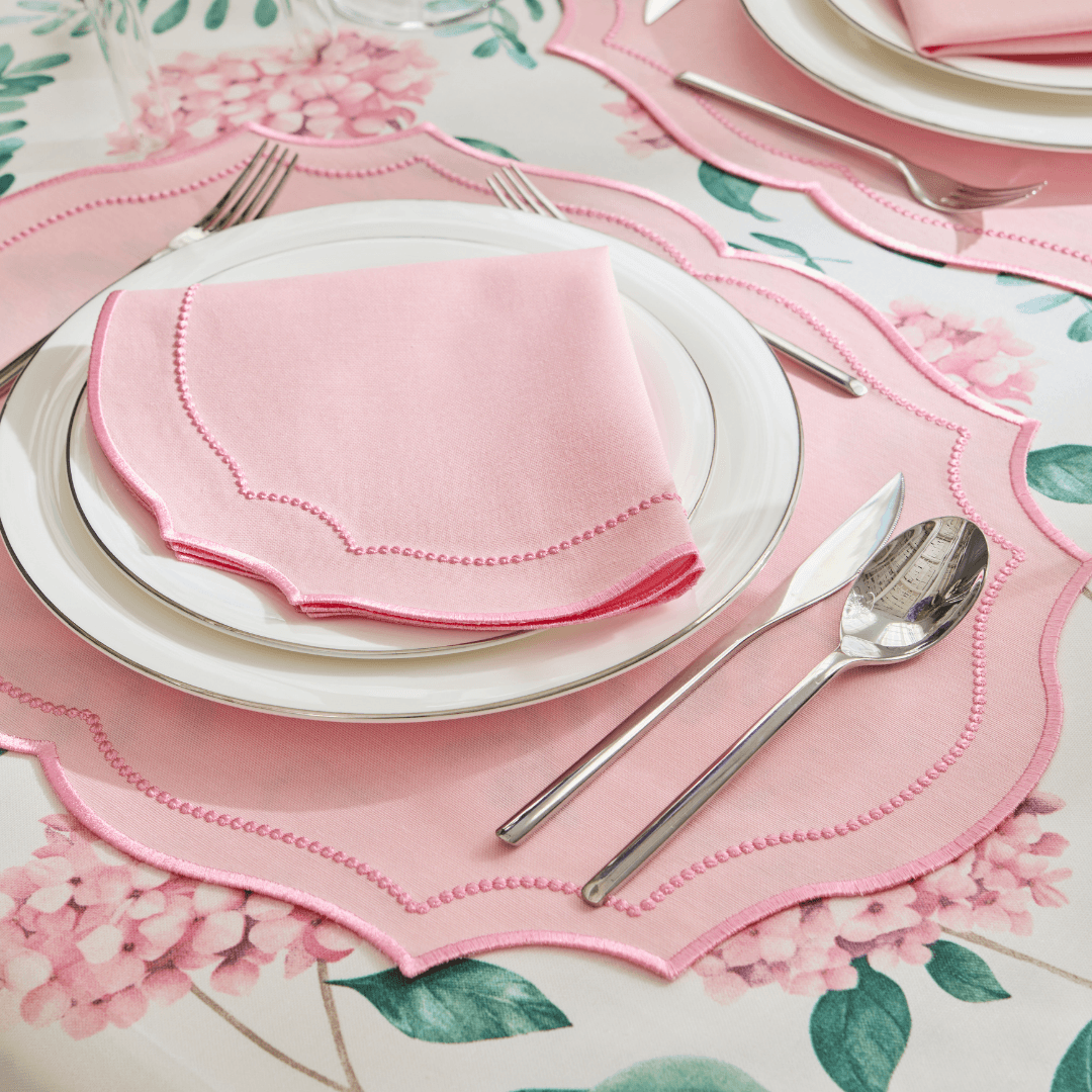 Lily of Grace Yemek Peçetesi Pembe 2 Adet