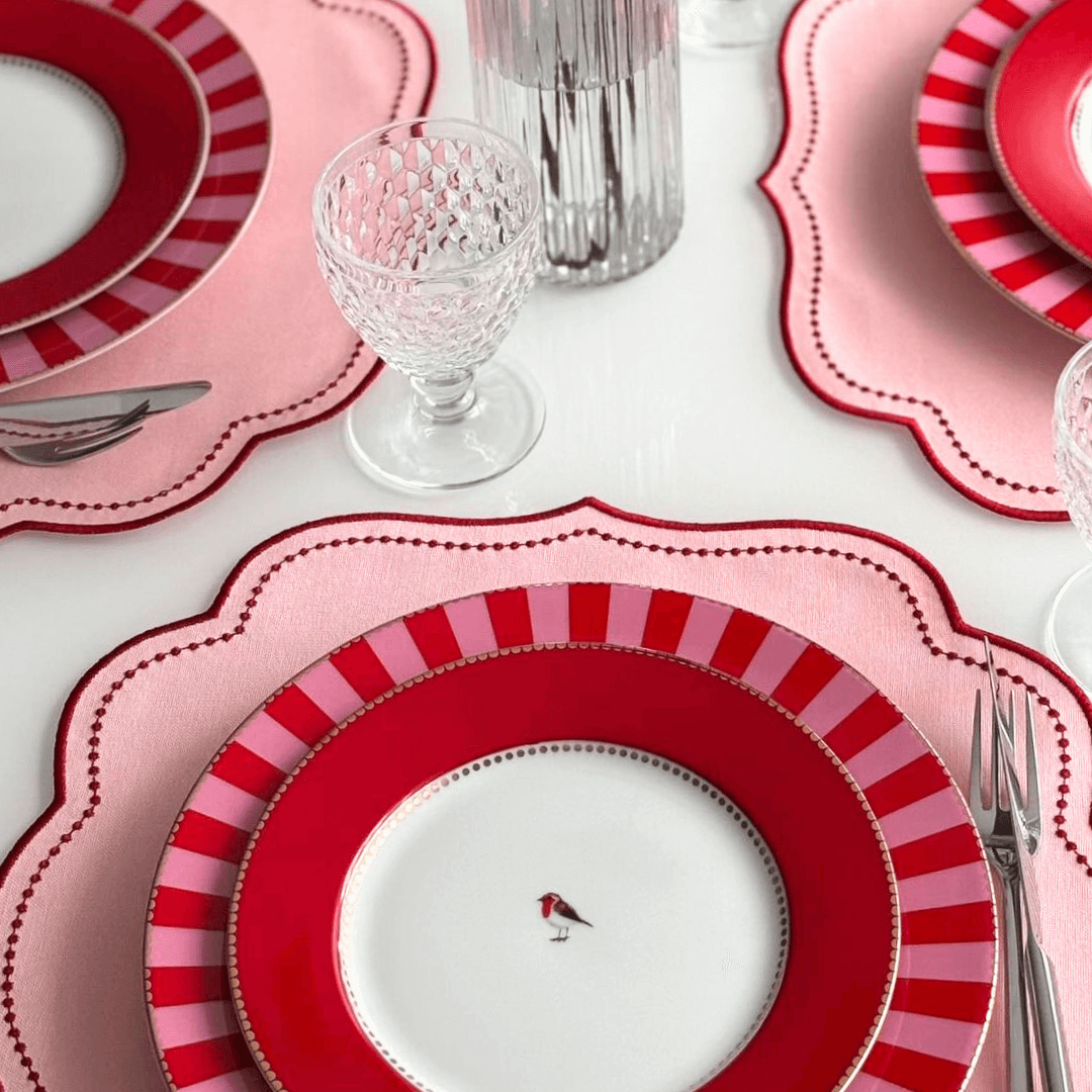 Pembe Royal Amerikan Servis 2 Adet