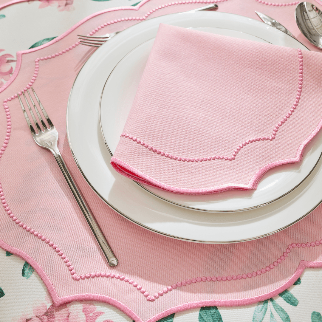Lily of Grace Yemek Peçetesi Pembe 2 Adet