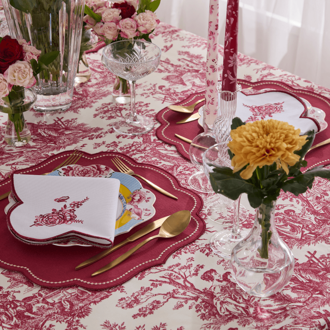 Bordo Royal Yemek Peçetesi 2 Adet