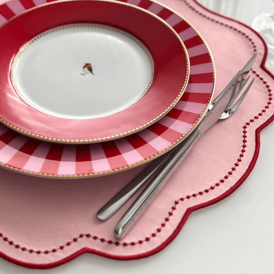 Pembe Royal Amerikan Servis 2 Adet