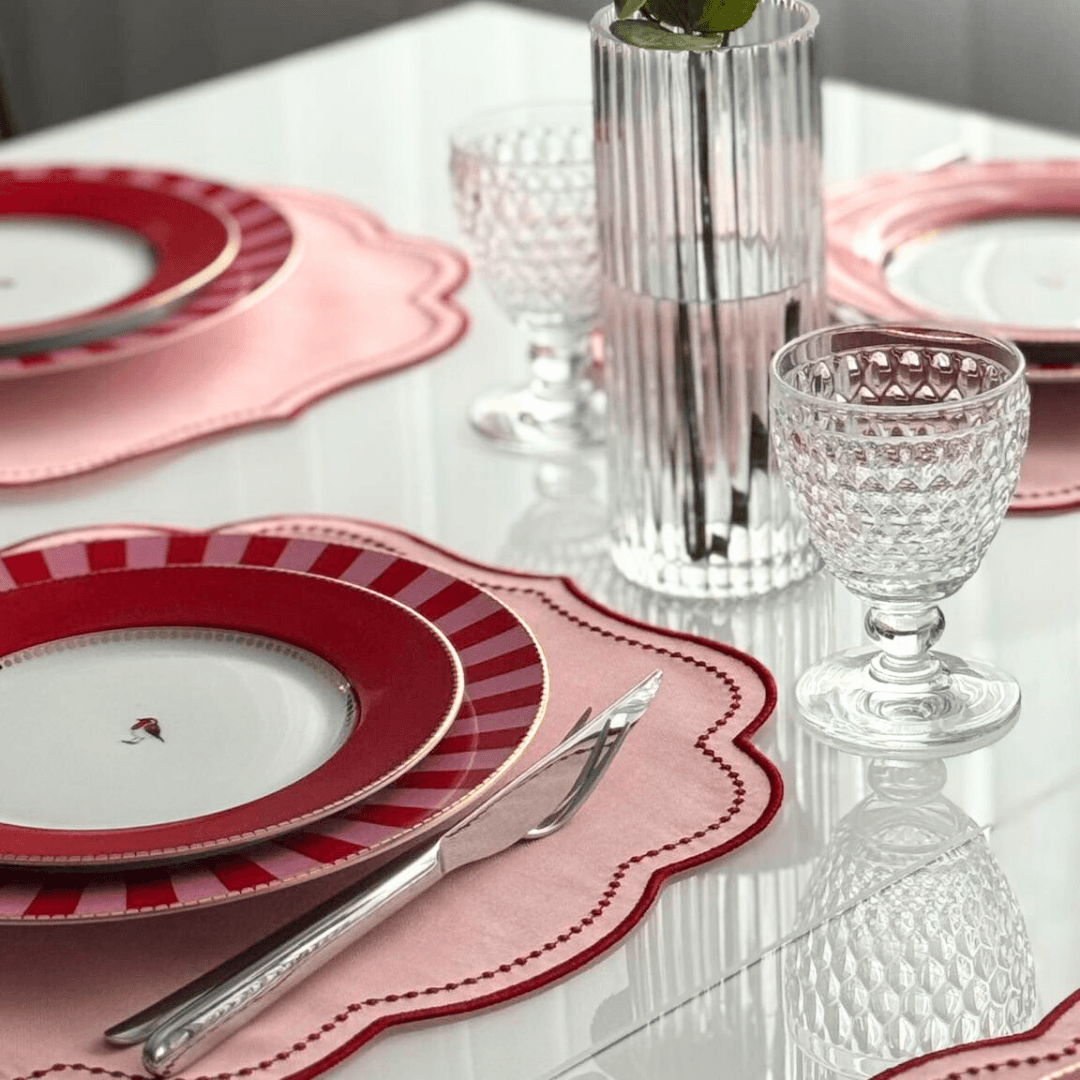 Pembe Royal Amerikan Servis 2 Adet