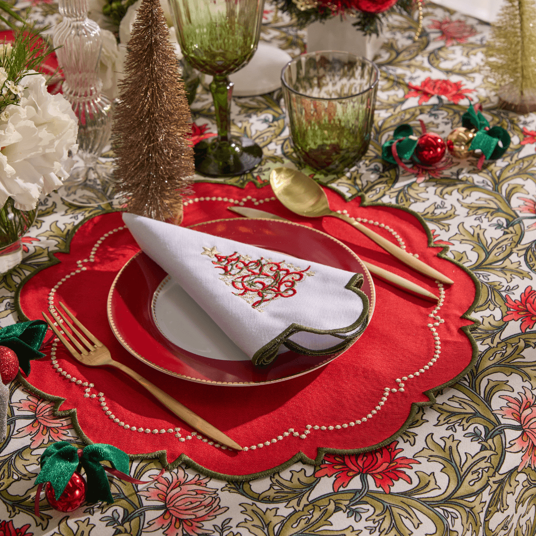 Bloom Yılbaşı Yemek Peçetesi 2 Adet