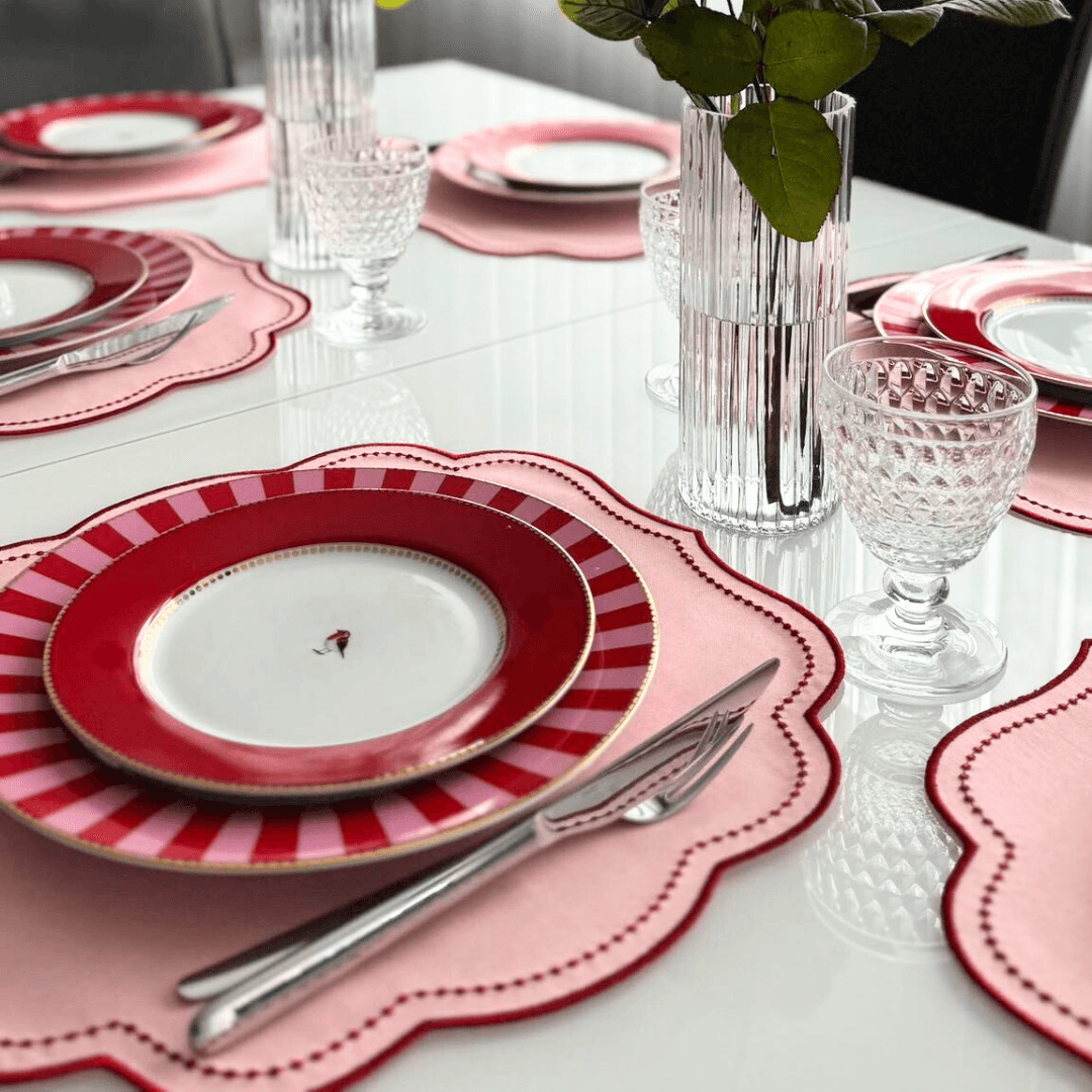 Pembe Royal Amerikan Servis 2 Adet