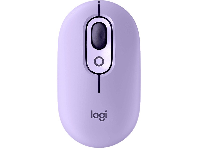 LOGITECH Pop Mouse Emoji Tuşlu Sessiz Kablosuz Mouse Cosmos&Lavender- Lila