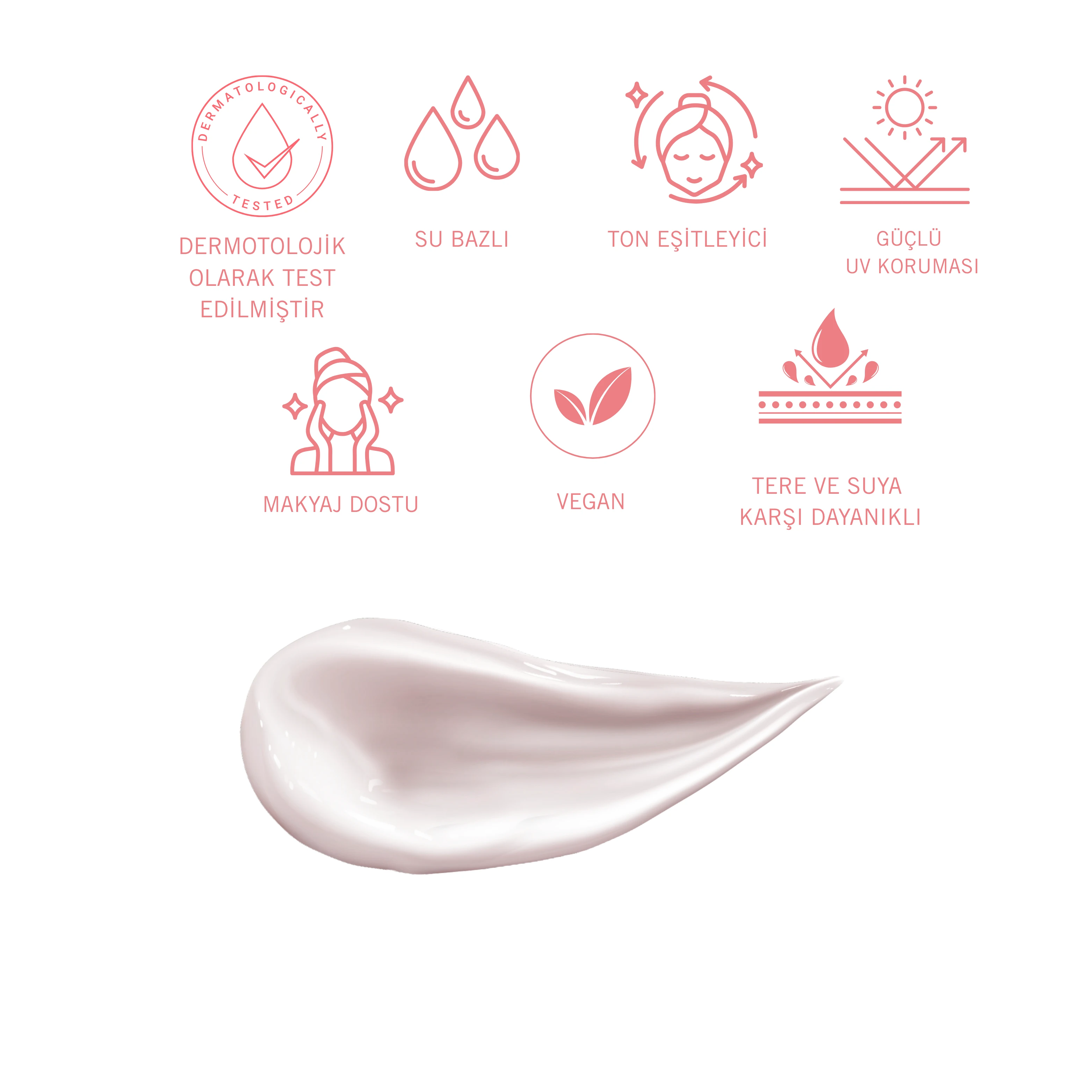 Ton Eşitleyici Aydınlatıcı Güneş Kremi SPF50+/PA++++  | Glutatyon, Hyaluronik Asit | 50 ML | Tüm Cilt Tipleri