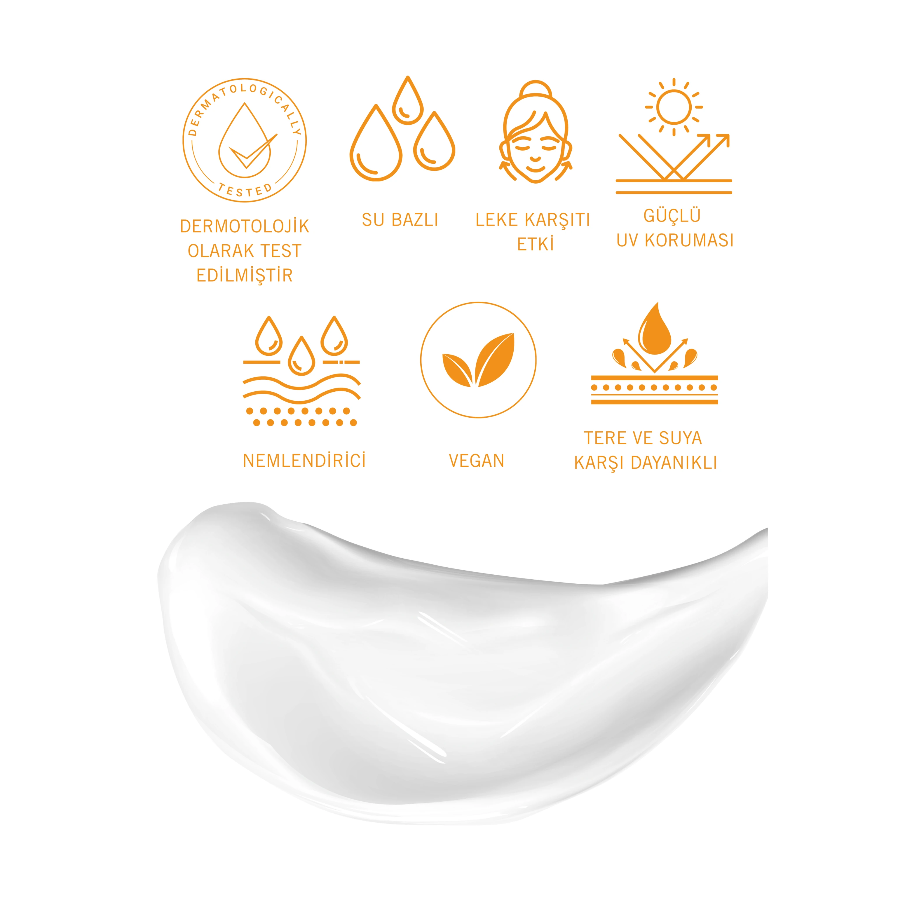 Onarıcı Nemlendirici Su Bazlı Güneş Koruyucu Leke Karşıtı Yüz Güneş Kremi SPF50+ | 50 ML x2 |