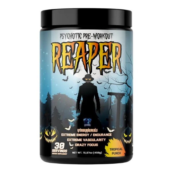 GRIMLABS REAPER PSYCHOTIC PRE-WORKOUT 30 SERVINGS