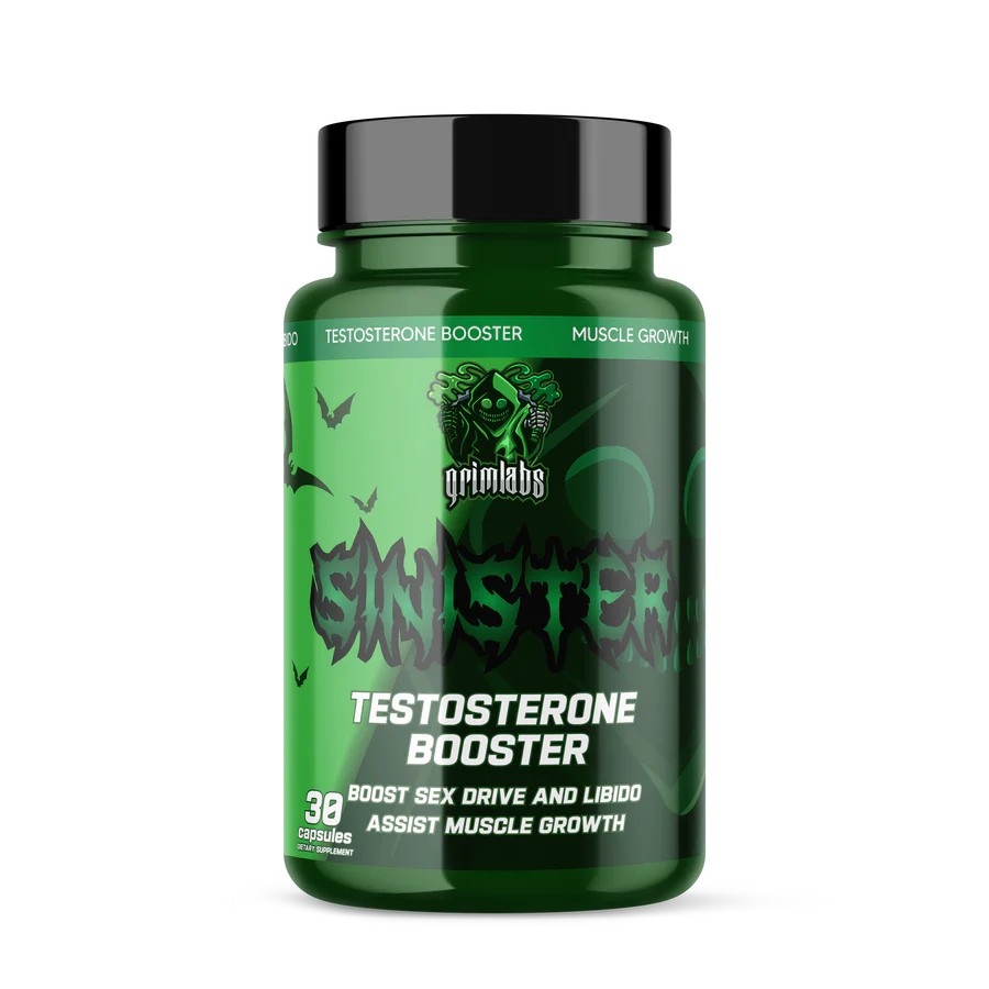 GRIMLABS SINISTER TESTOSTERONE BOOSTER 30 SERVINGS