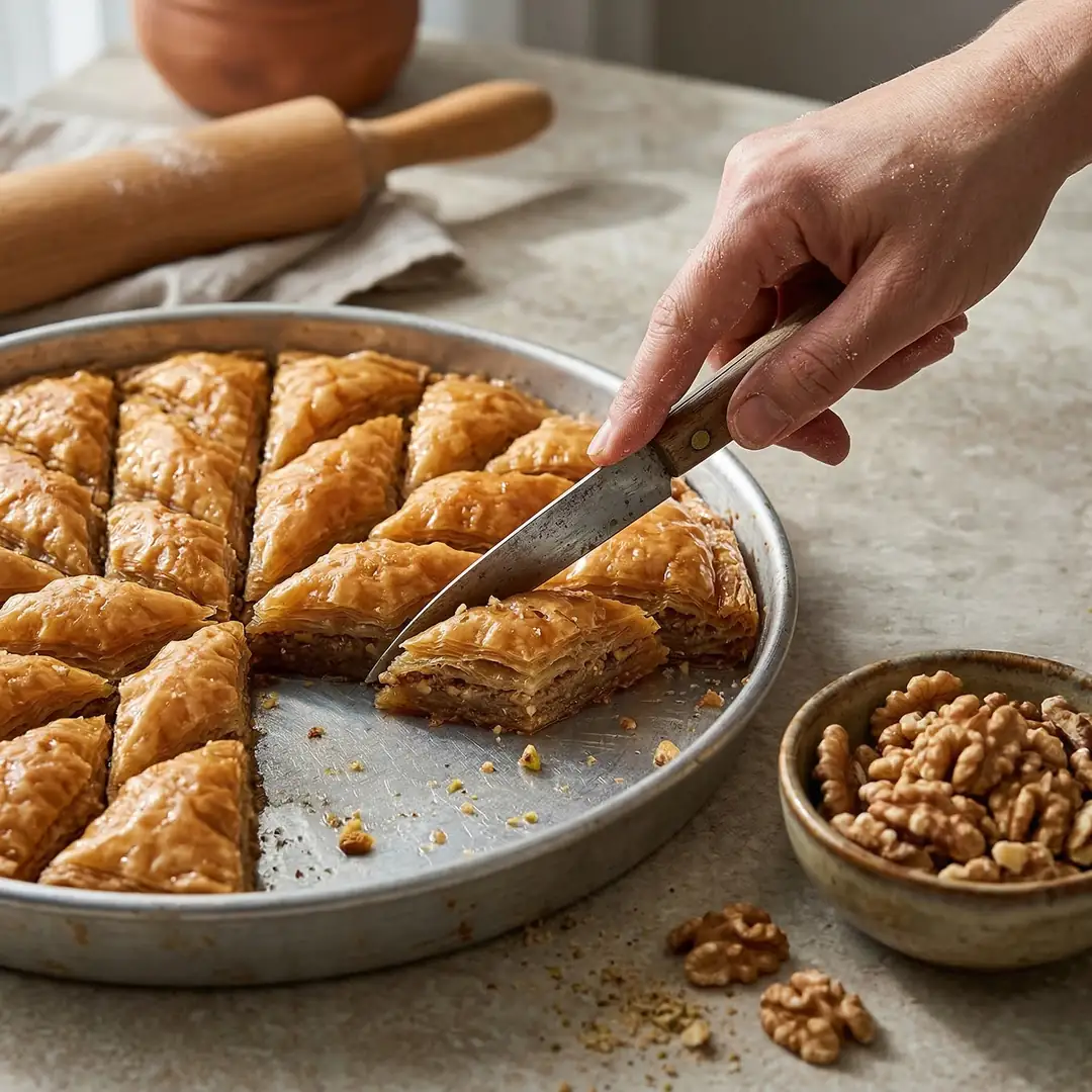 bir baklavayı sıradan bir tatlı olmaktan çıkarıp 