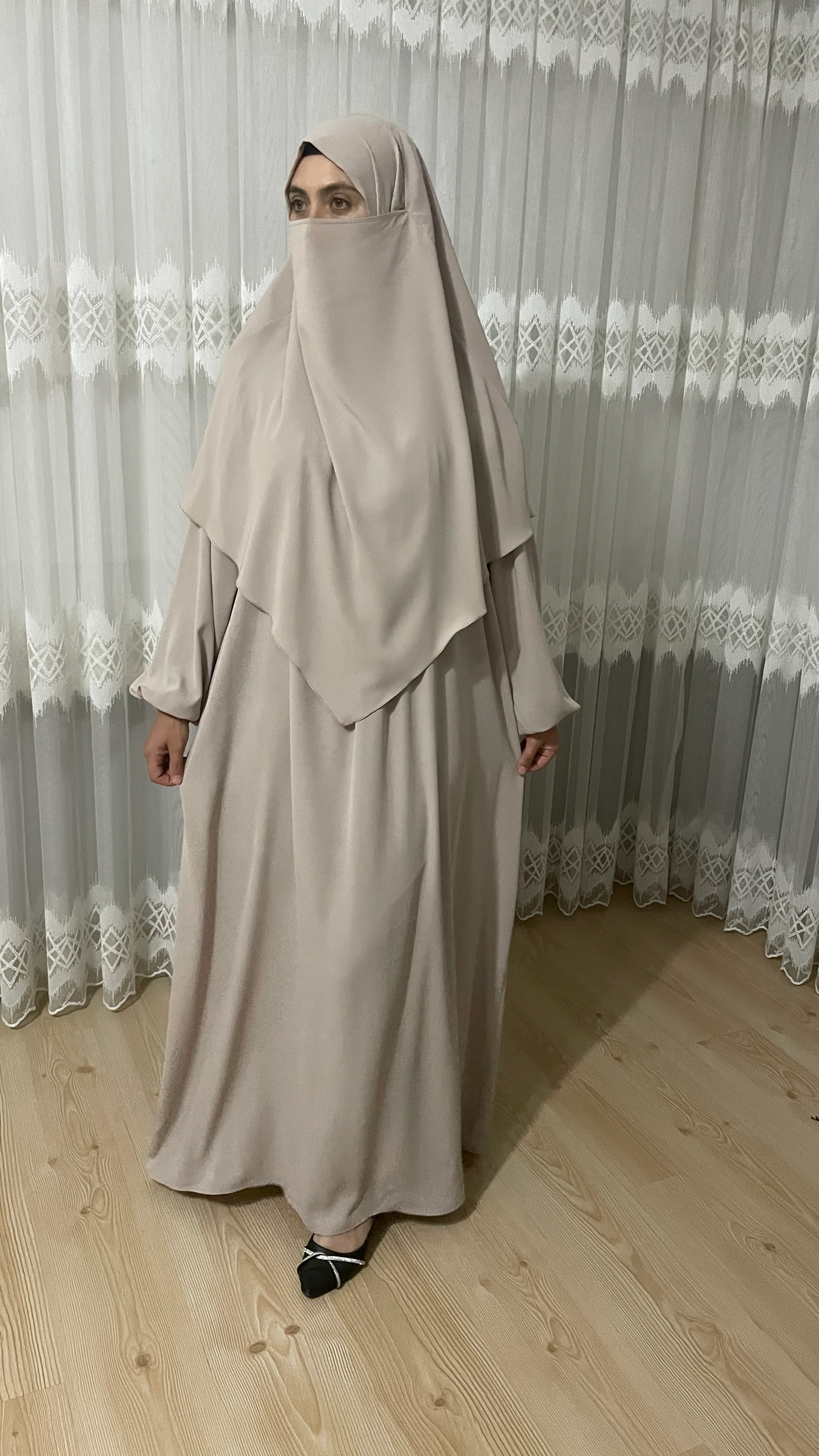 Sufle taş reng cift kat