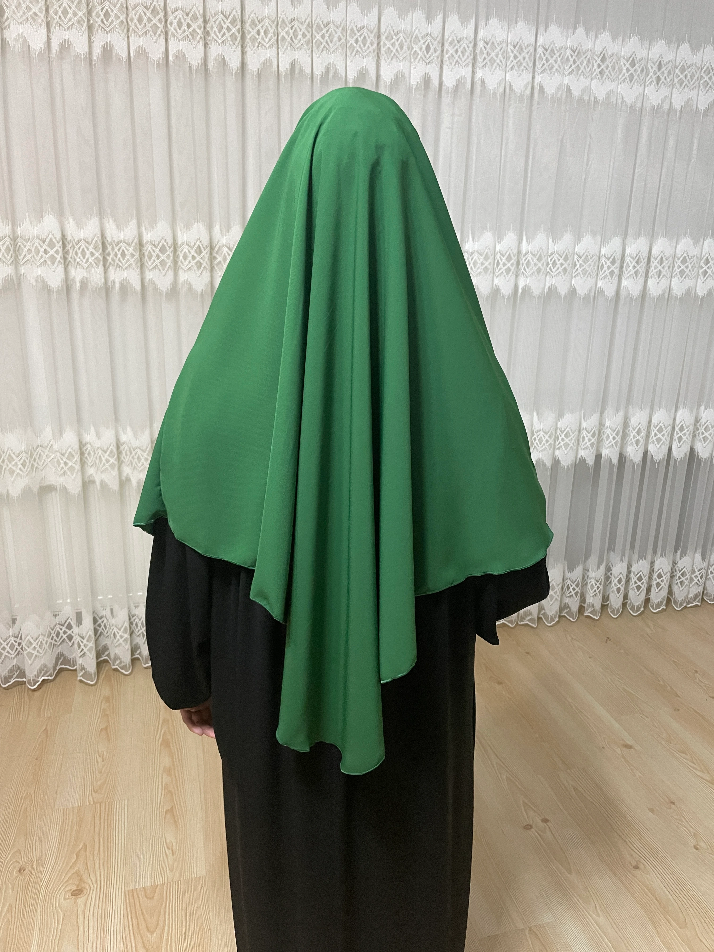 zümrüt yeşili oval  küçük boy sufle