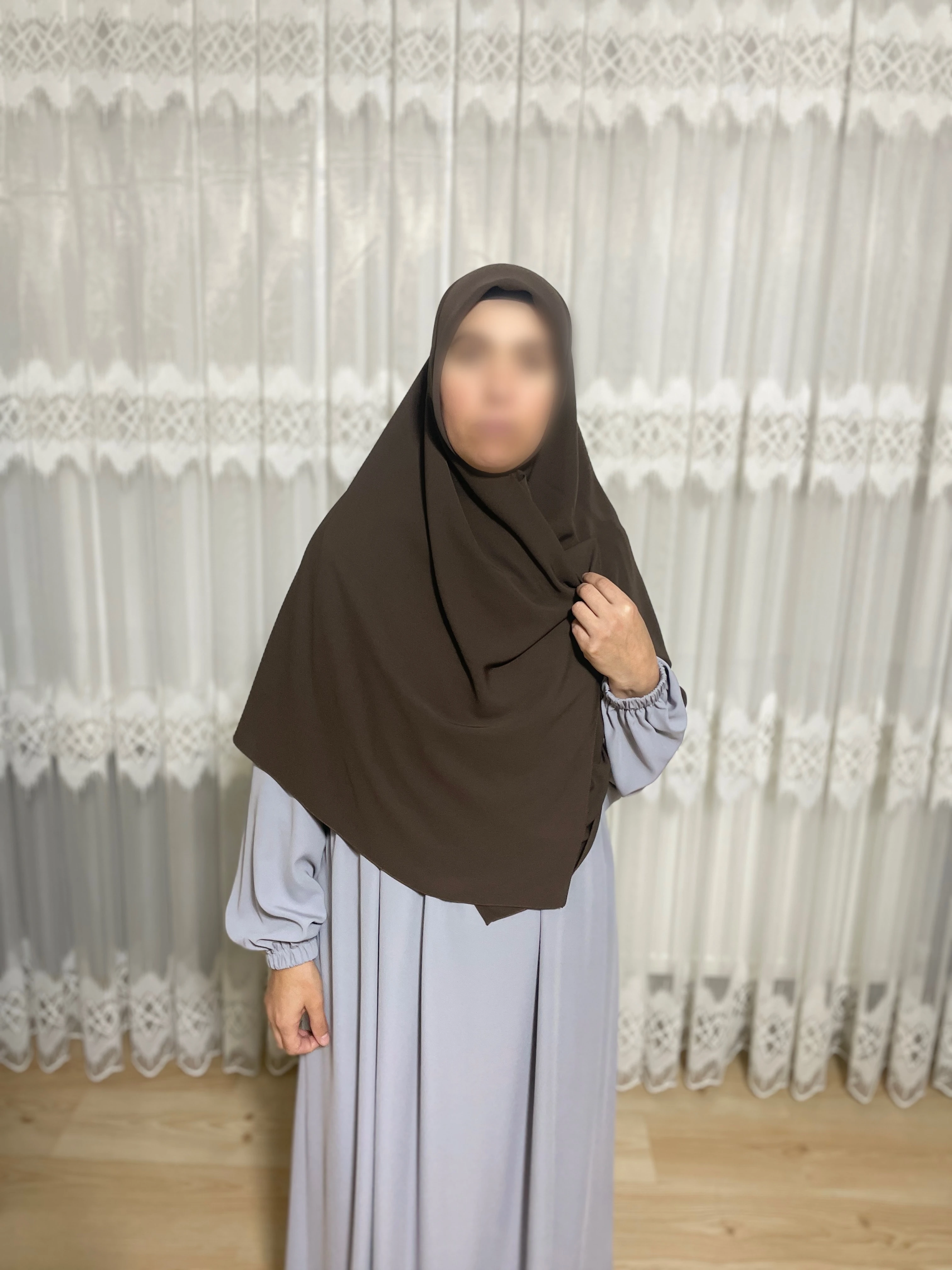 acı kahve büyük boy esarp 120x120 