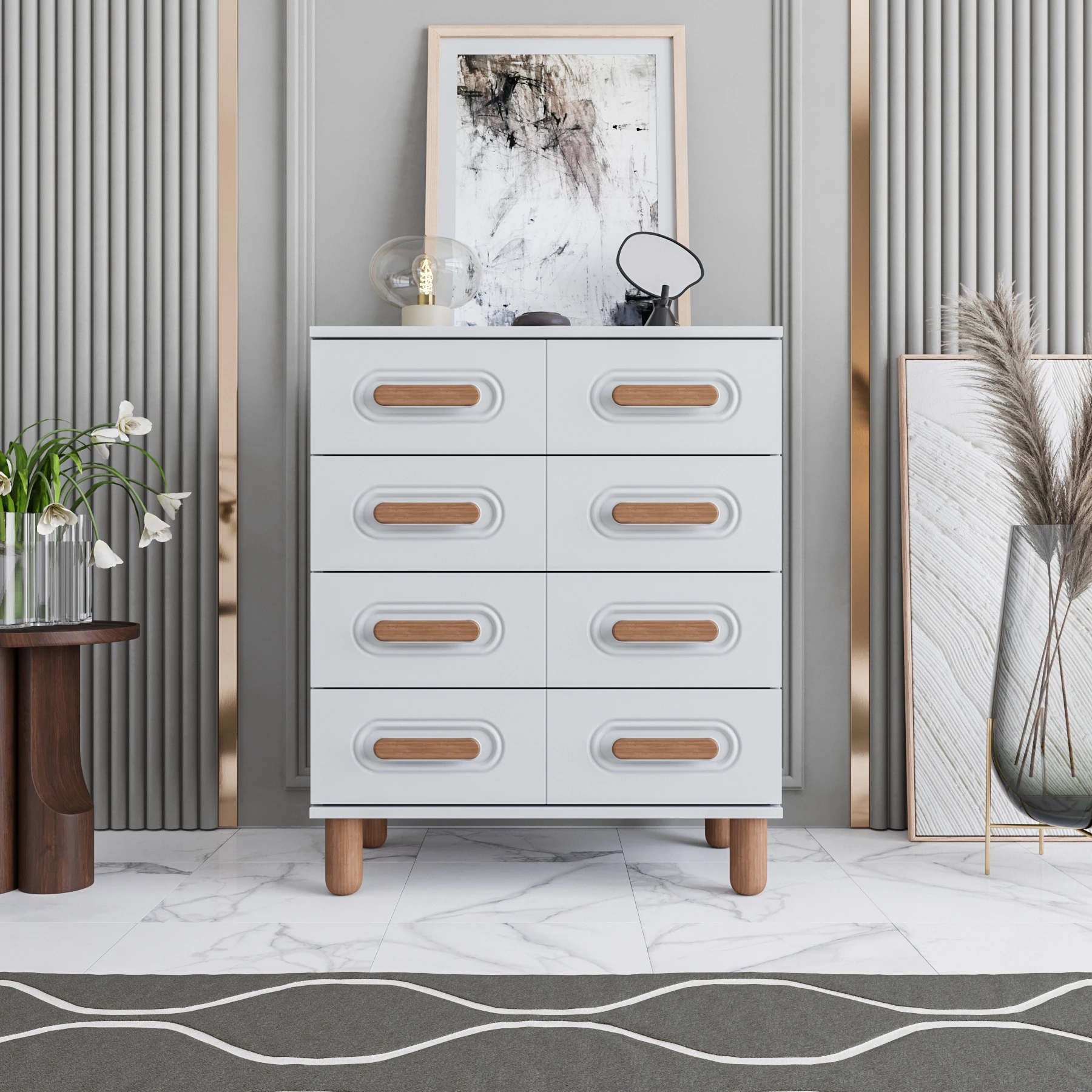 MONZIO Otto SA-405-OT-BB Şifonyer