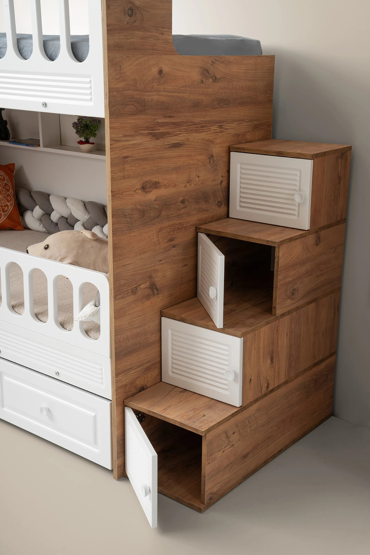 PANJUR BEBEK ODASI AHŞAP RANZA