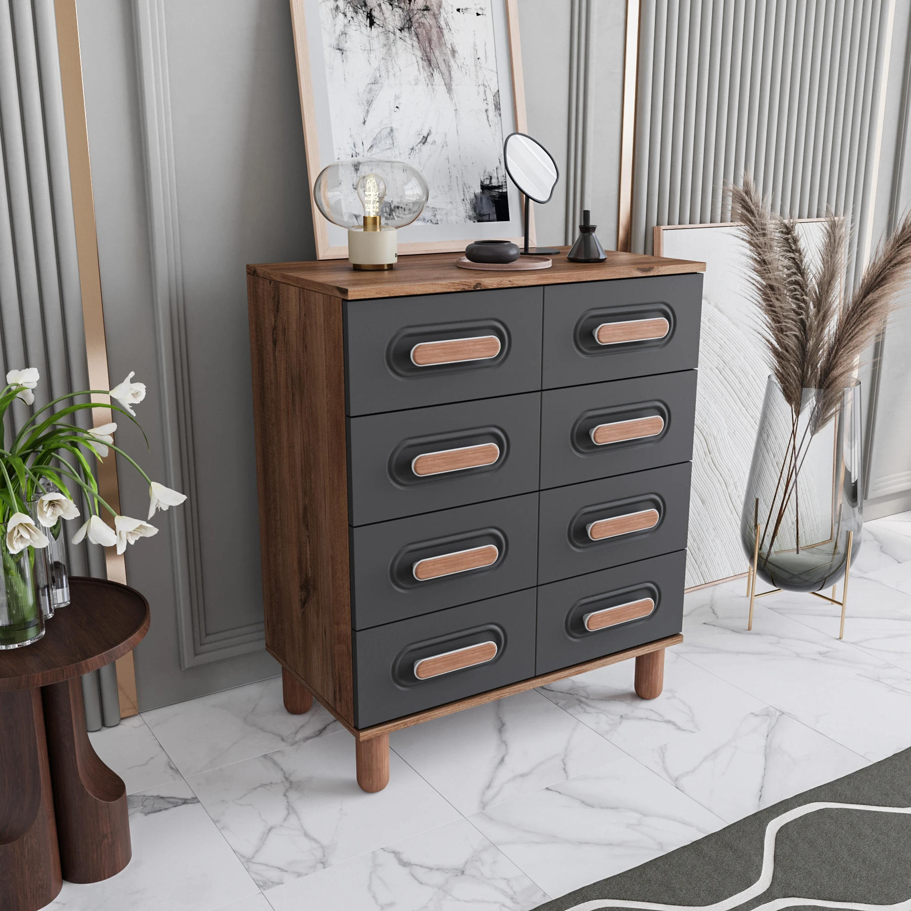 MONZIO Otto SA-405-OT-NA Şifonyer