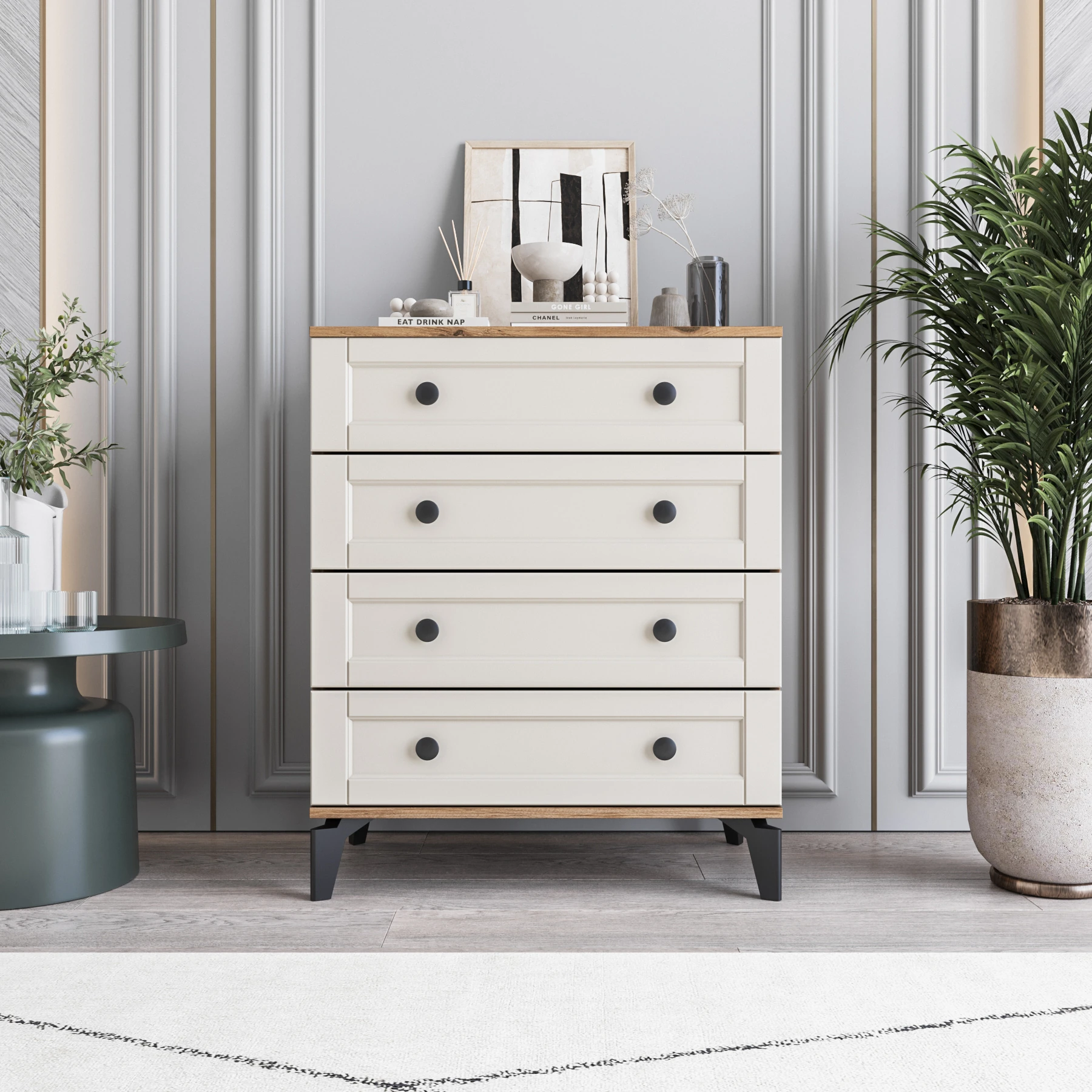 MONZIO Karin SA-403-KR-AT-1 Şifonyer