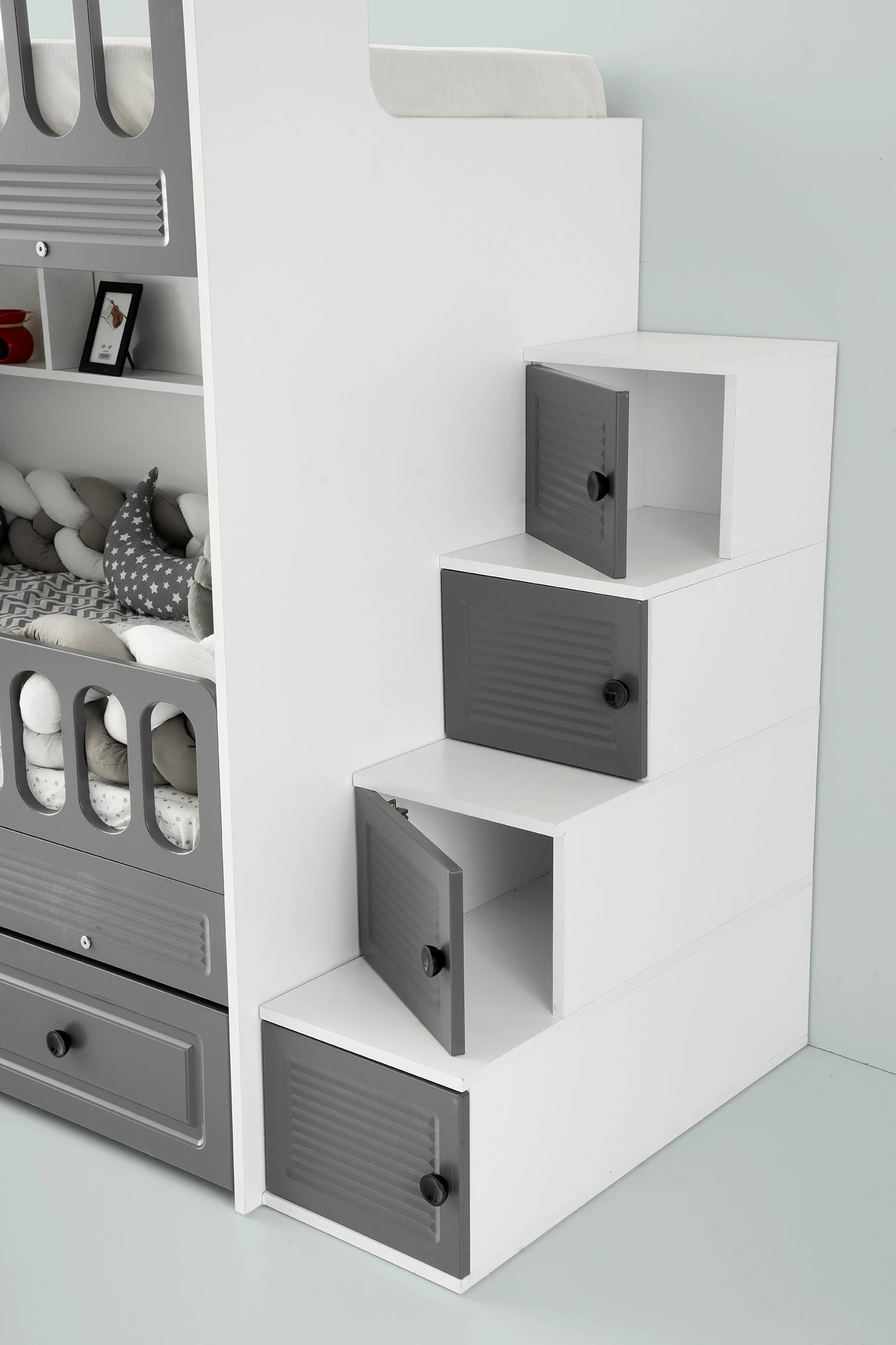 PANJUR ANTRASİT GRİ RANZA