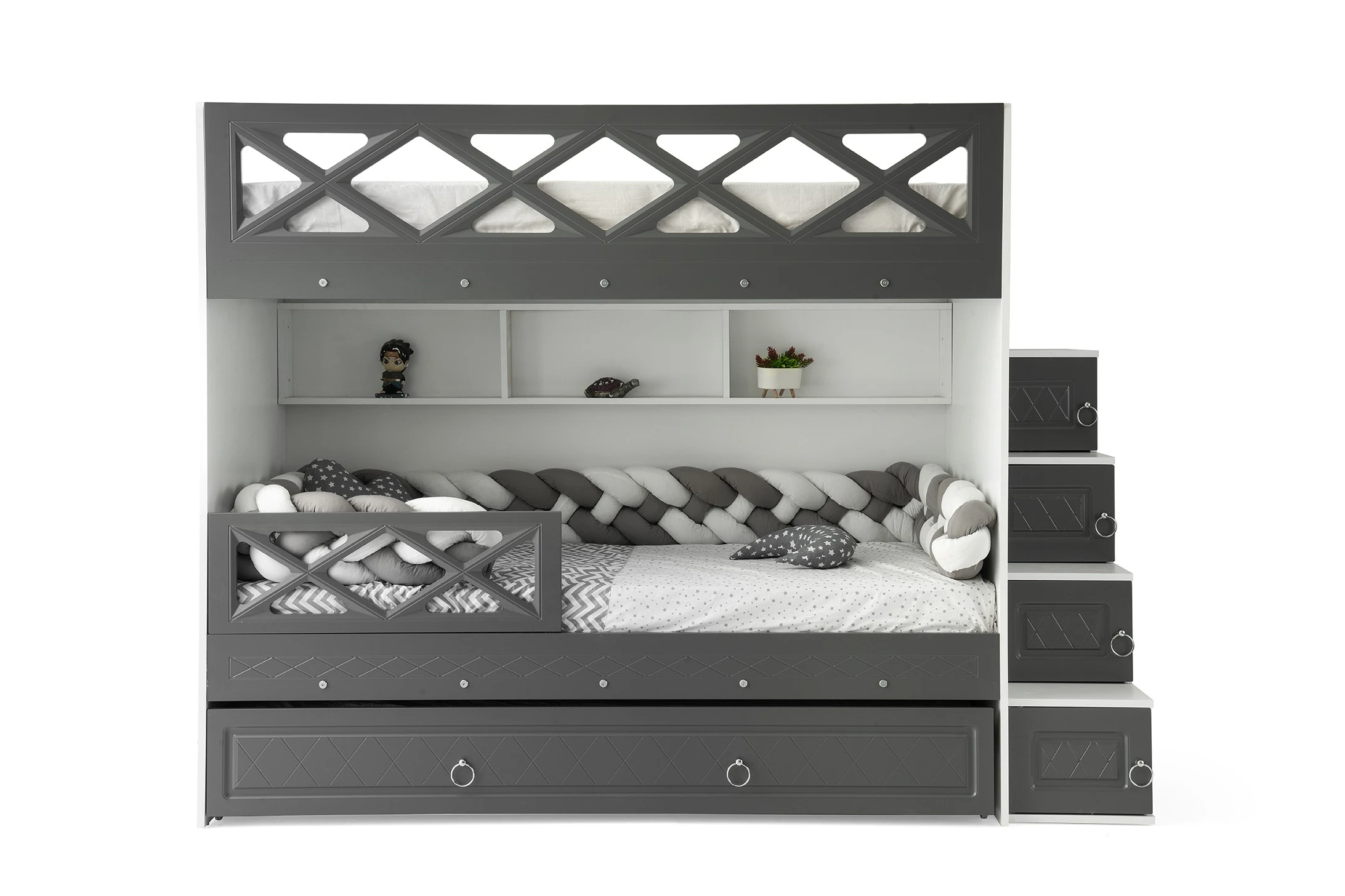 MARS ANTRASİT GRİ RANZA