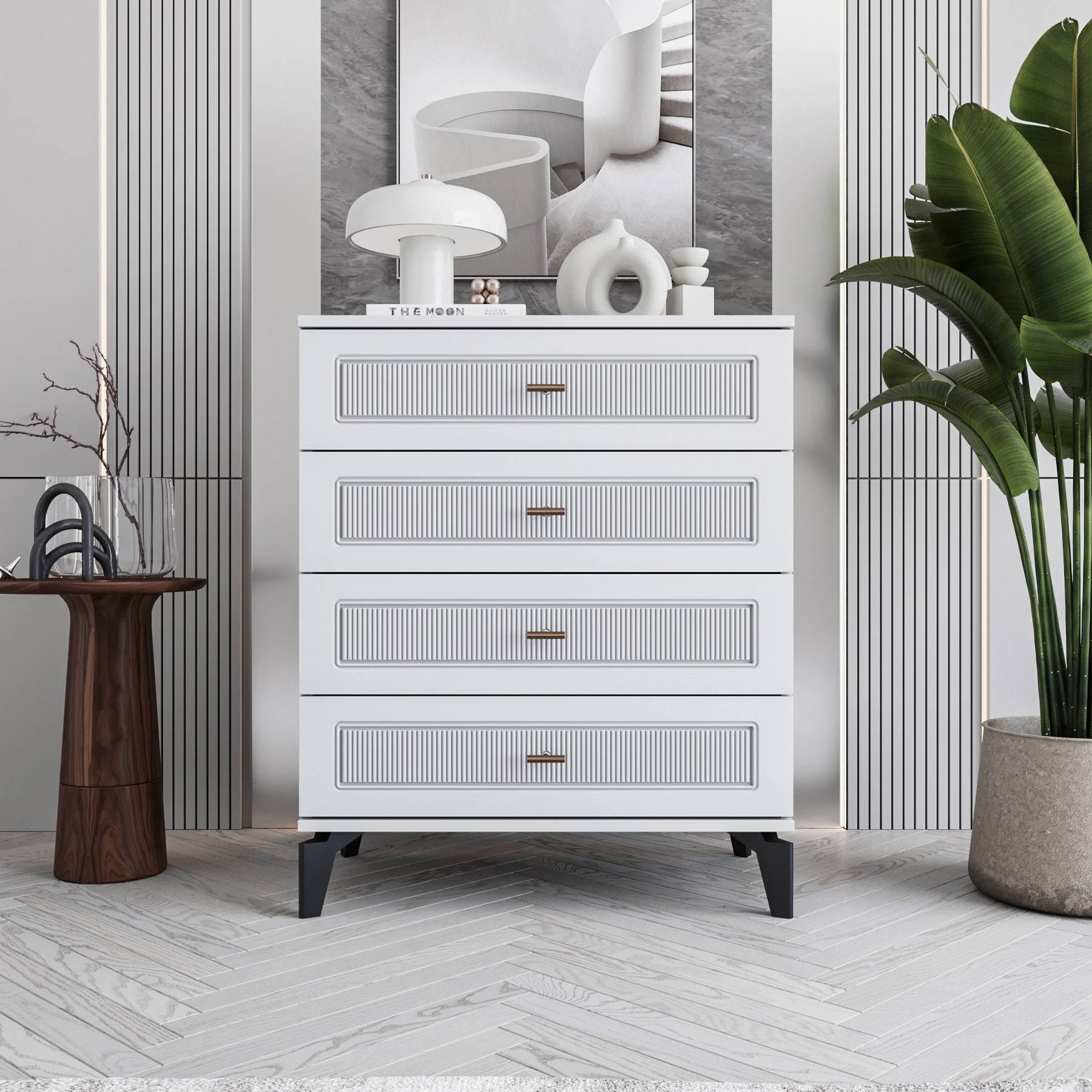 MONZIO Libra SA-407-LB-BB Şifonyer