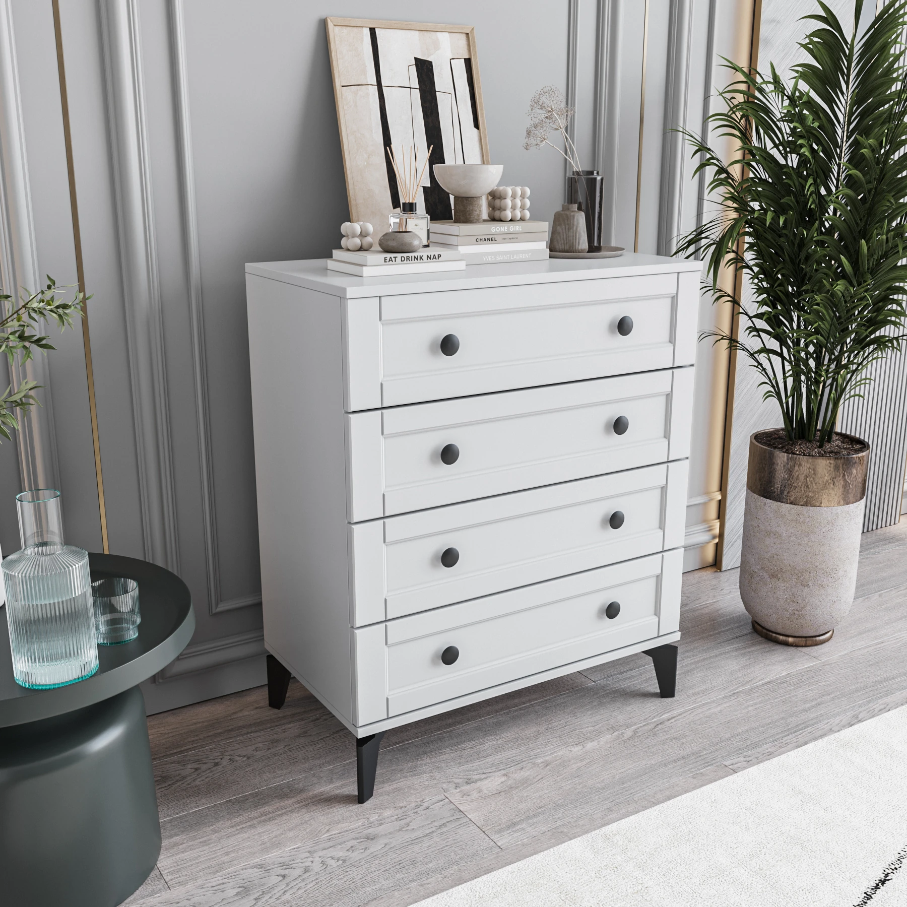 MONZIO Karin SA-403-KR-BB-1 Şifonyer