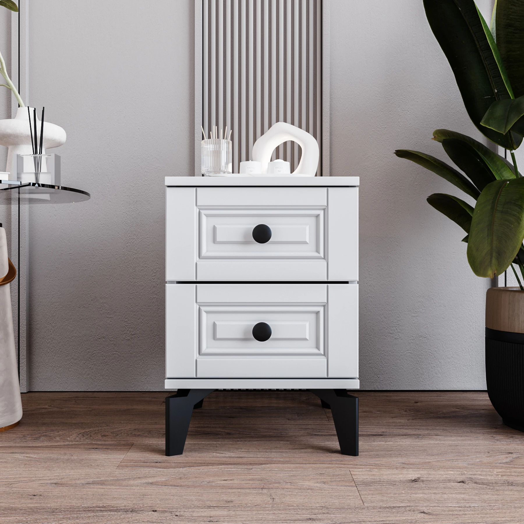 MONZIO TERRA KA-206-TR-BB 2 ÇEKMECELİ ŞİFONYER