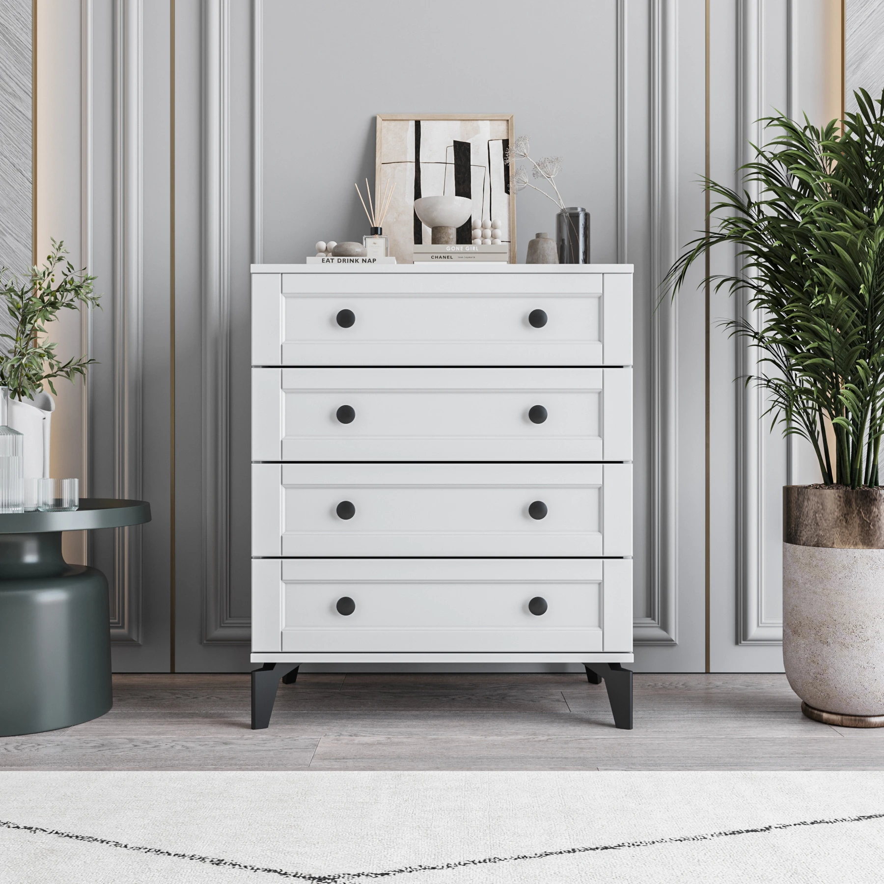 MONZIO Karin SA-403-KR-BB-1 Şifonyer