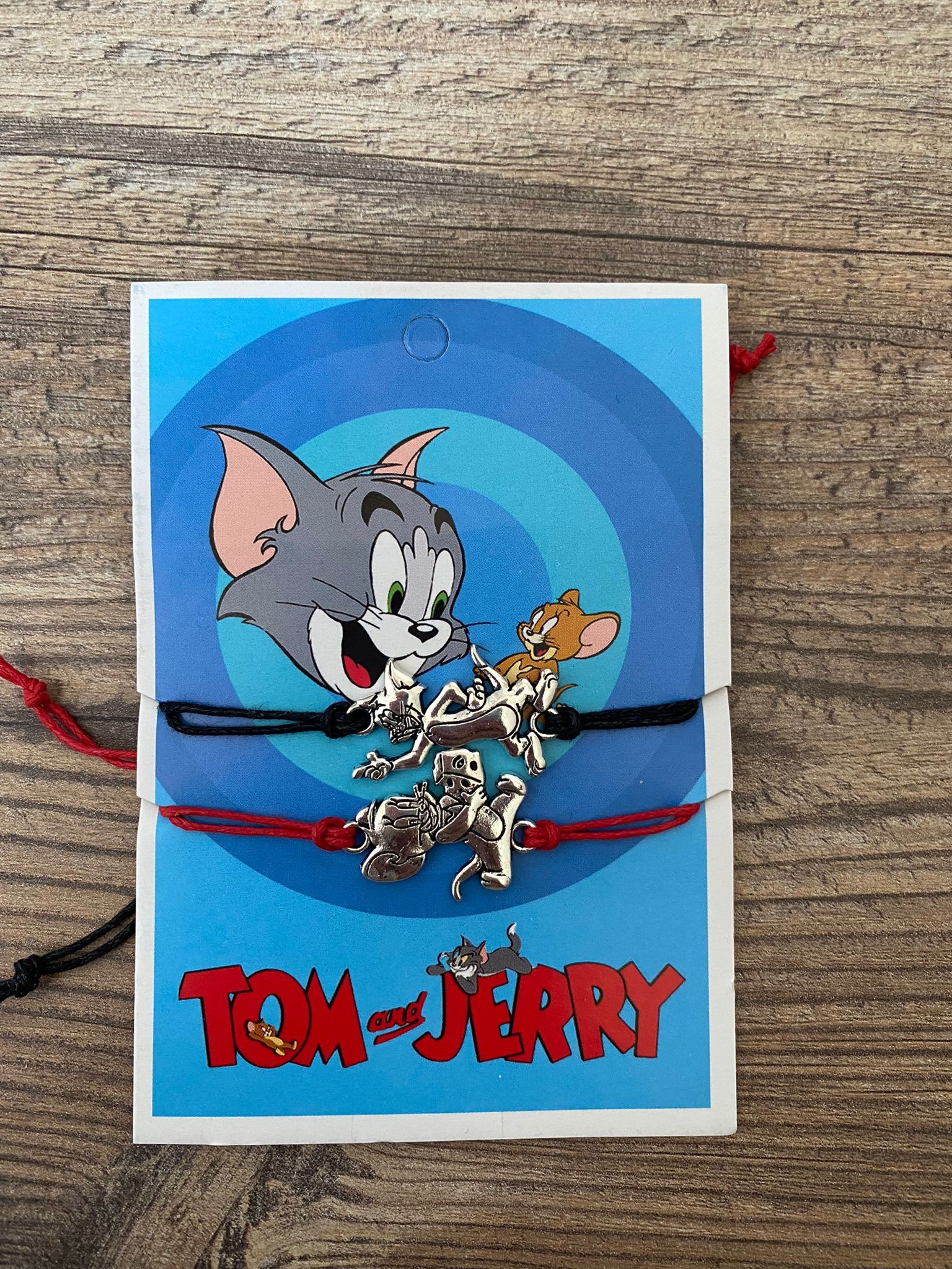 Tom ve Jerry Çift Bilekliği 