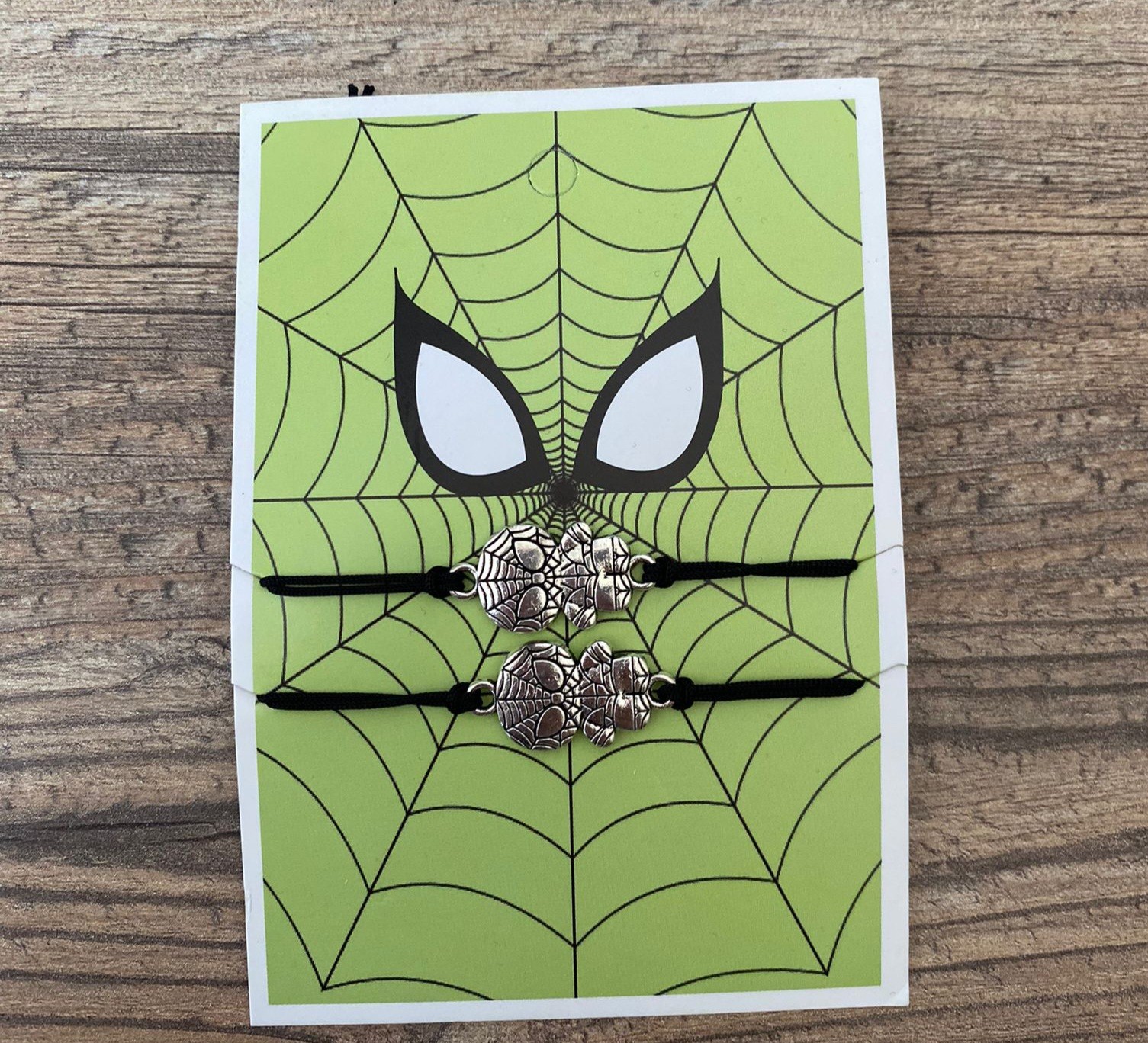 Spiderman Çift Bilekliği