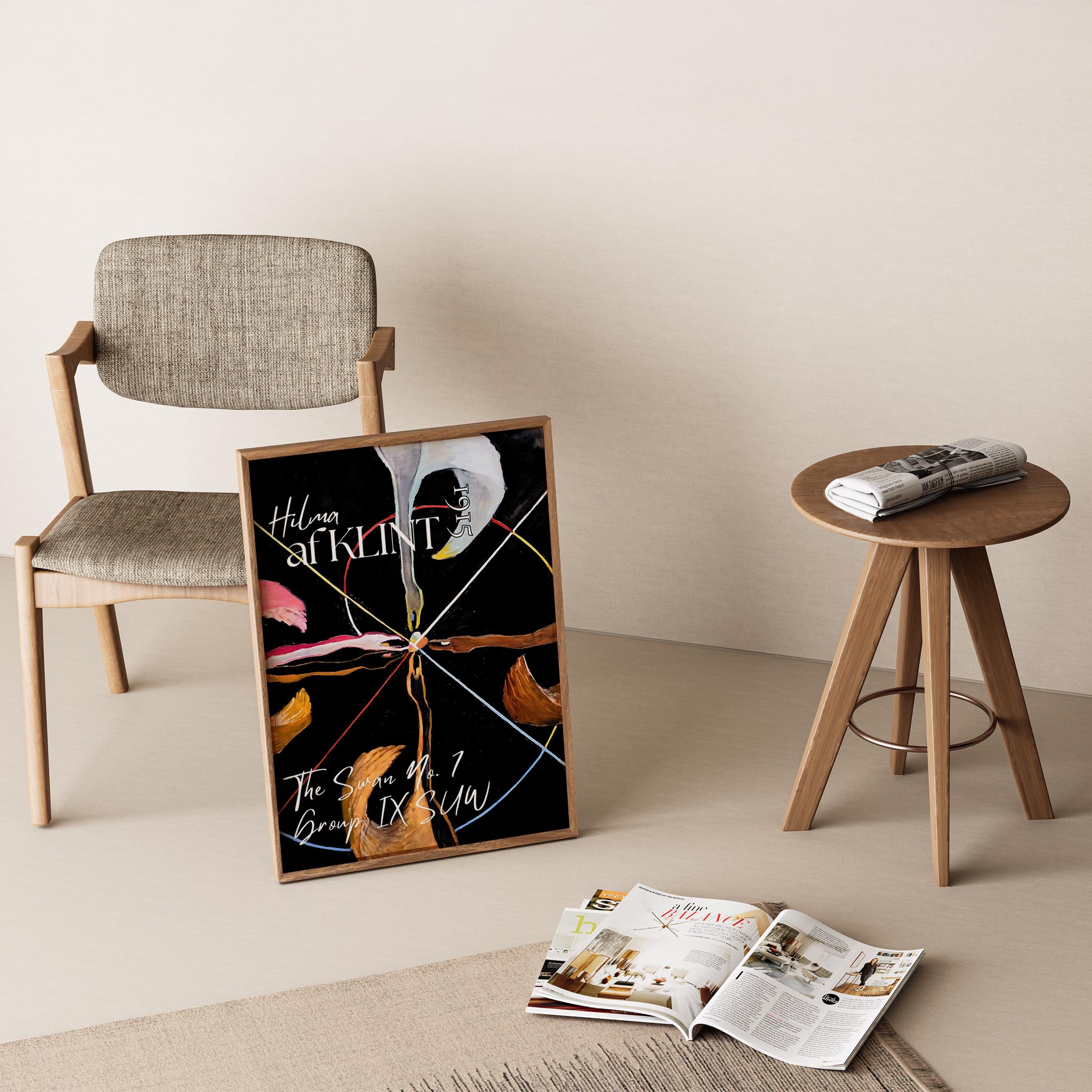 Hilma af Klint XIX Duvar Tablosu