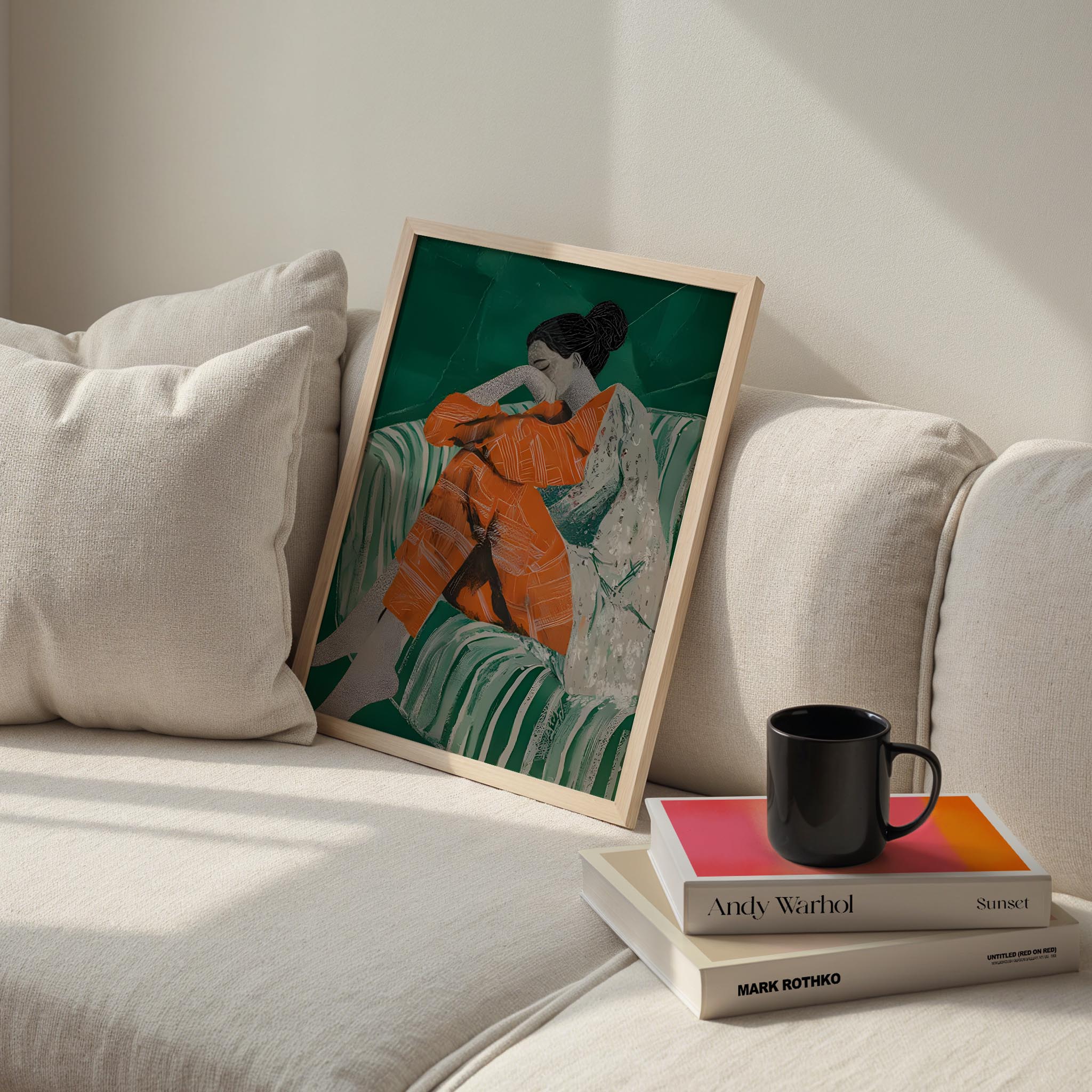 Dinlenme XXXI - Zümrüt Berjer, Turuncu