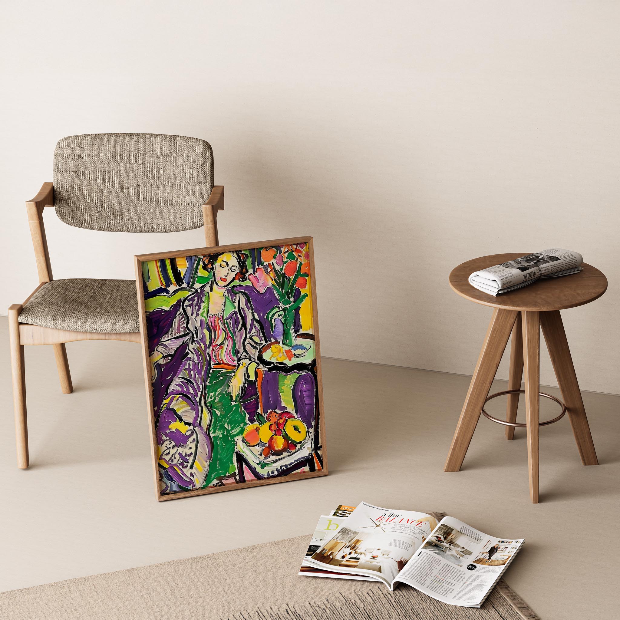 Henri Matisse 178 Duvar Tablosu