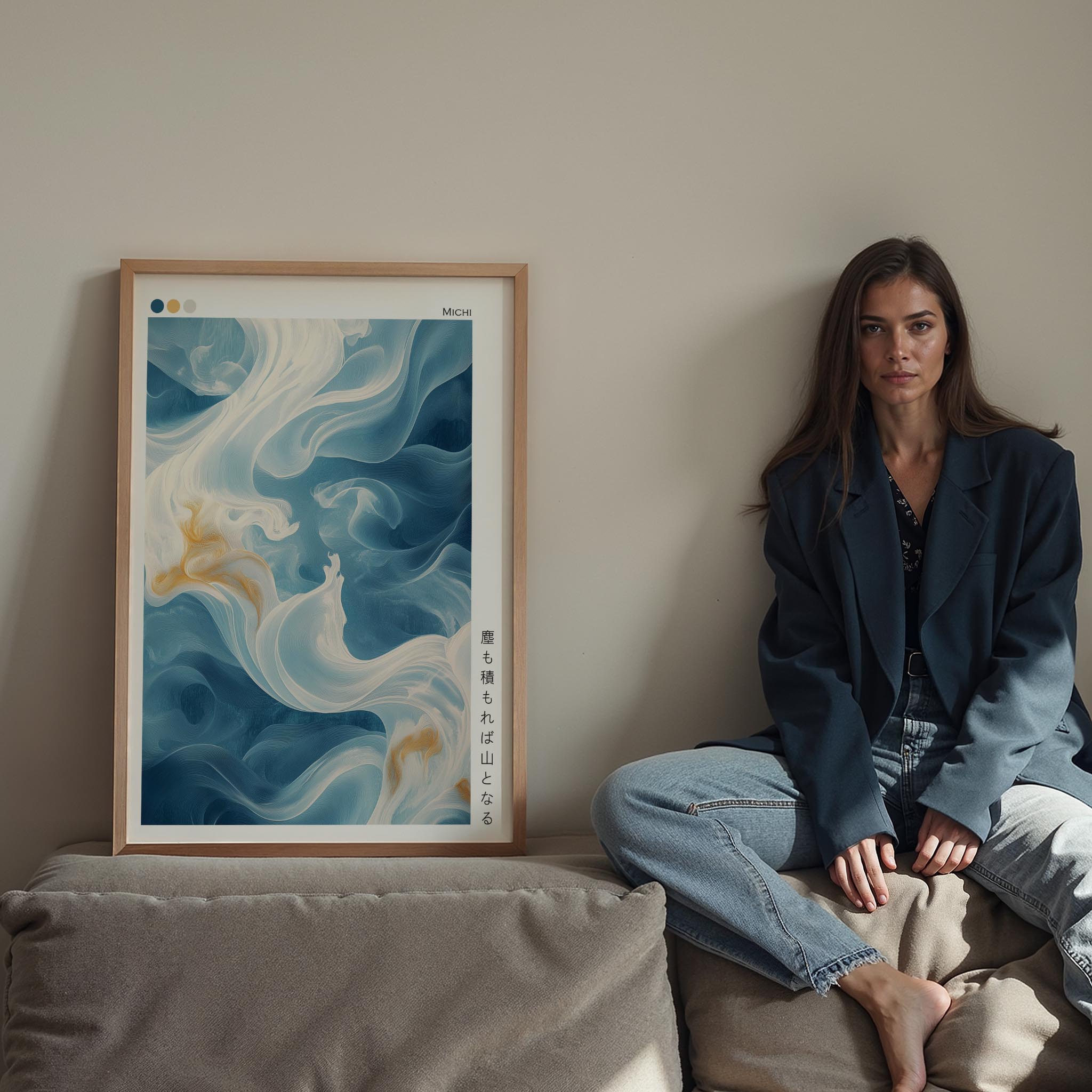 Japandi Mavi VI - Yol