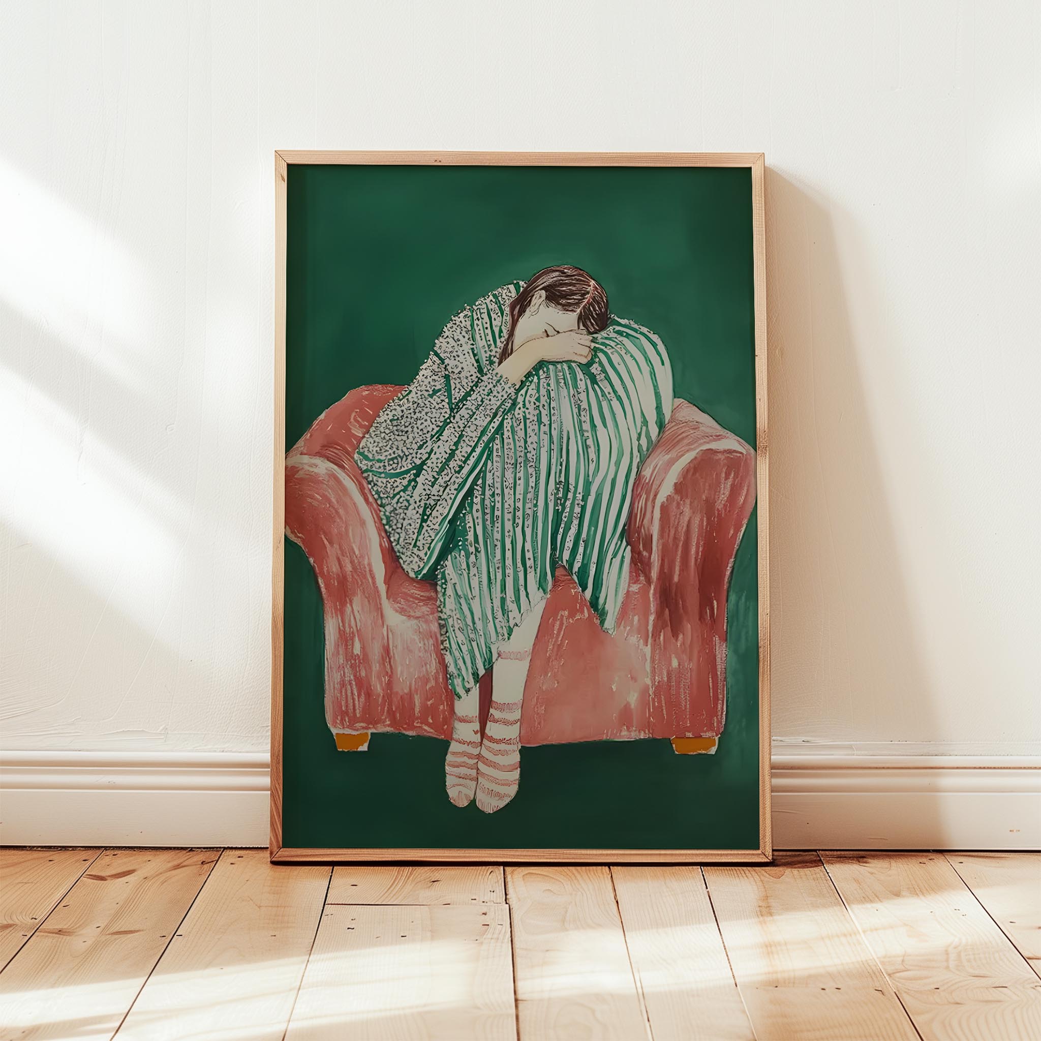 Dinlenme XXXVII - Kırmızı Berjer