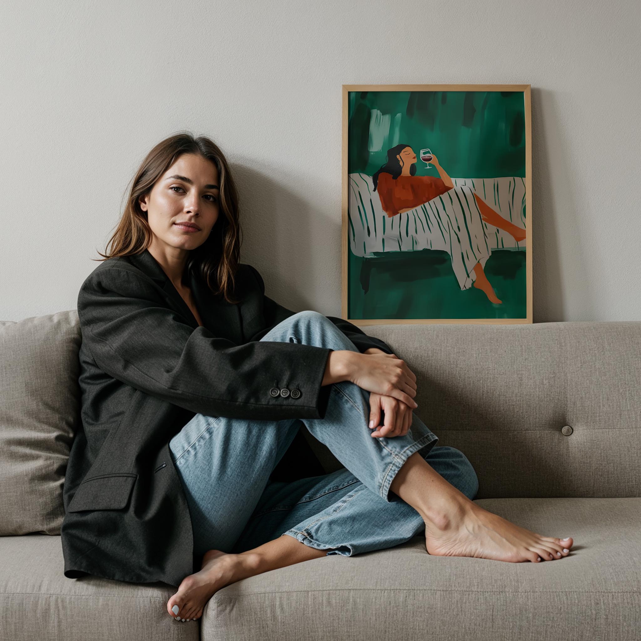 Havuz Başı I - İkili Dinlenme