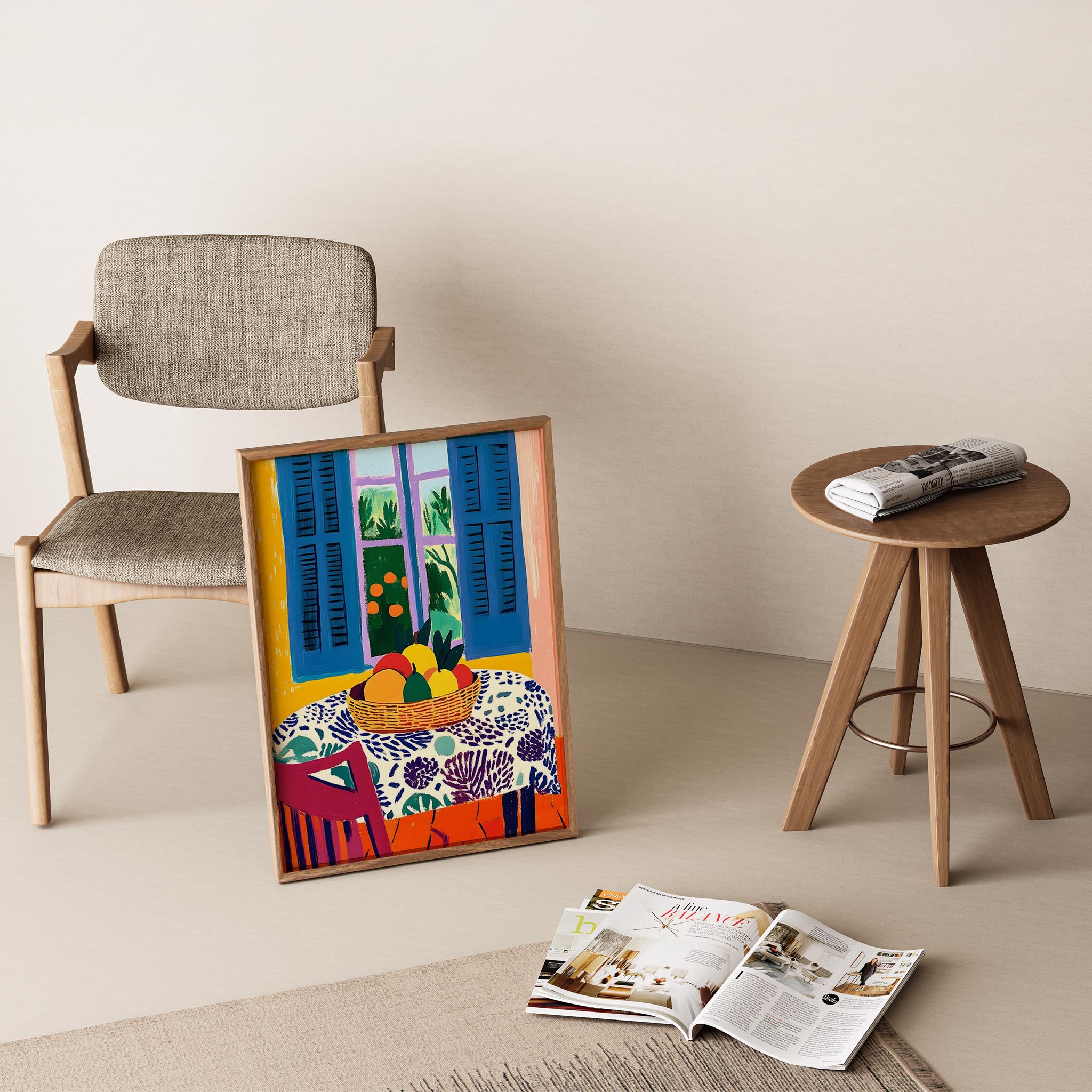 Henri Matisse 42 Duvar Tablosu