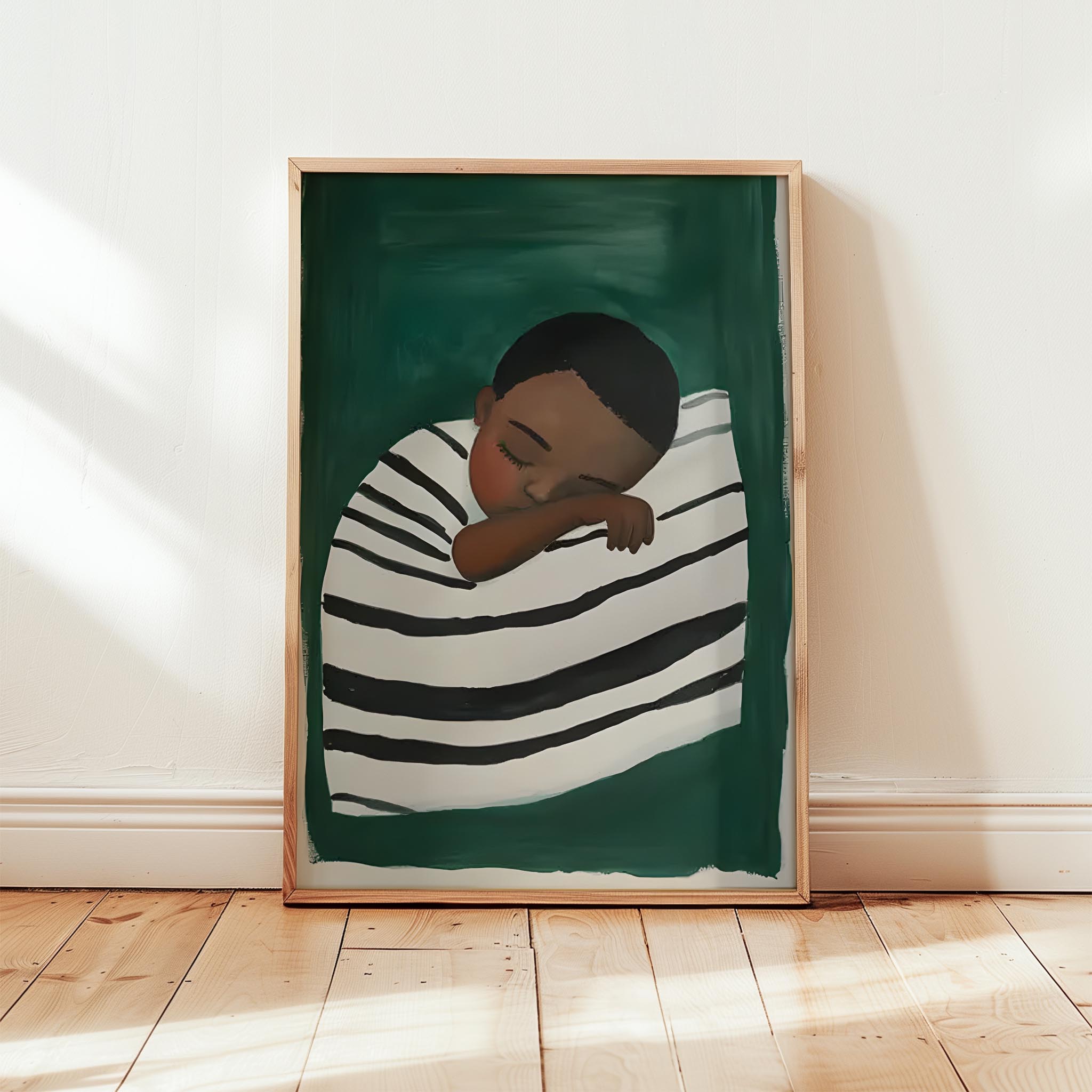 Sarılma I - Çizgili Battaniye