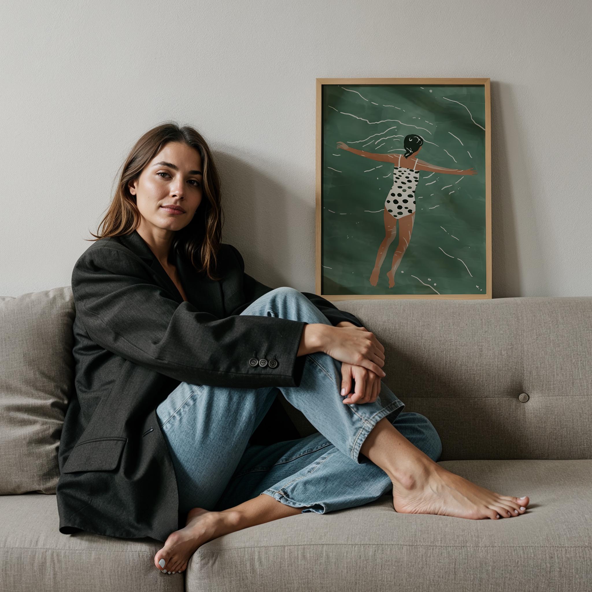 Yüzücü I - Puantiyeli Mayo