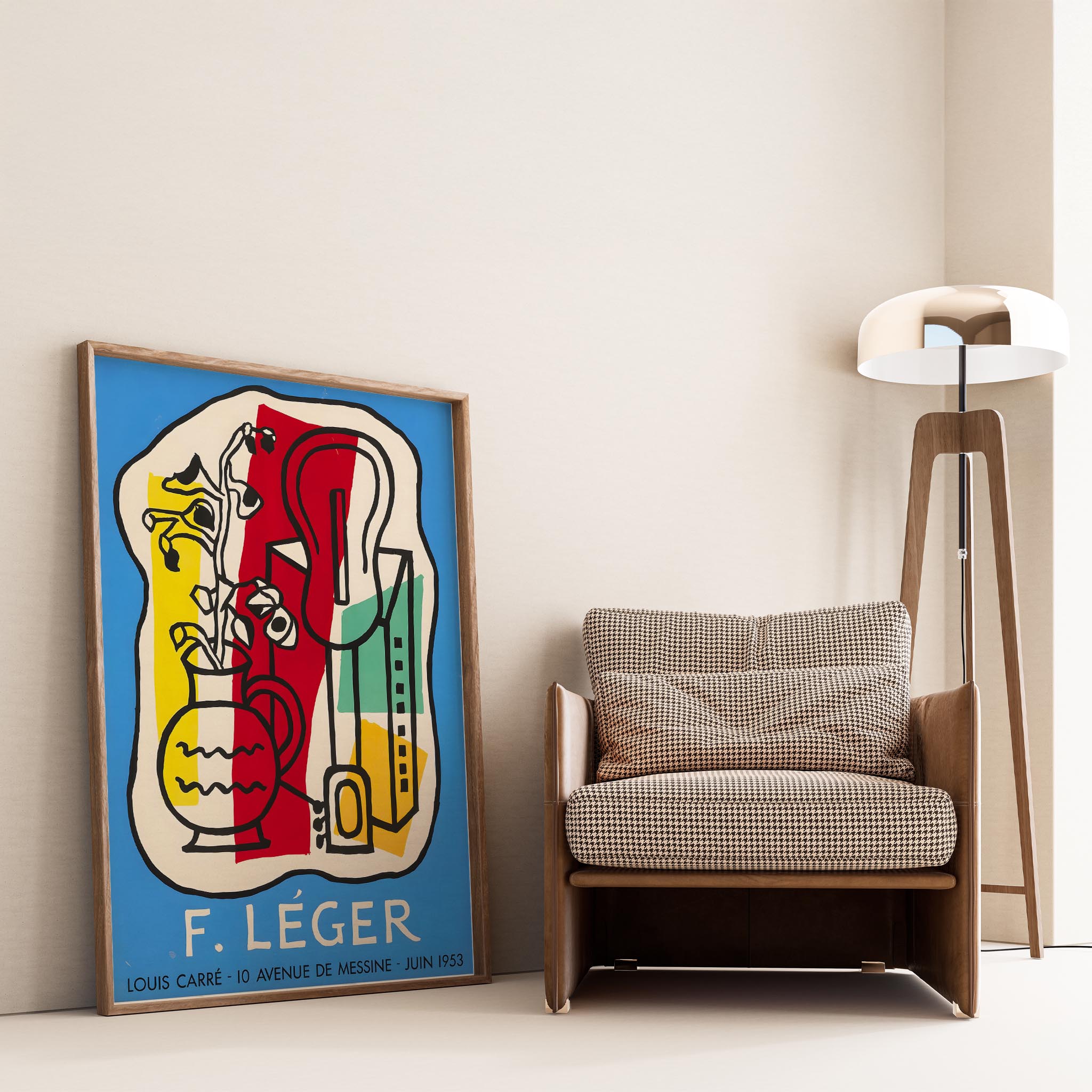 Fernand Leger XXIV Duvar Tablosu