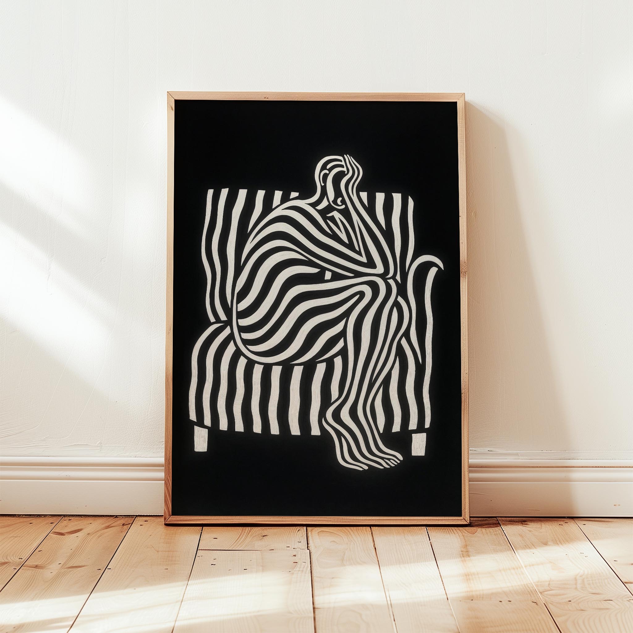 Soyut Portre I - Çizgili