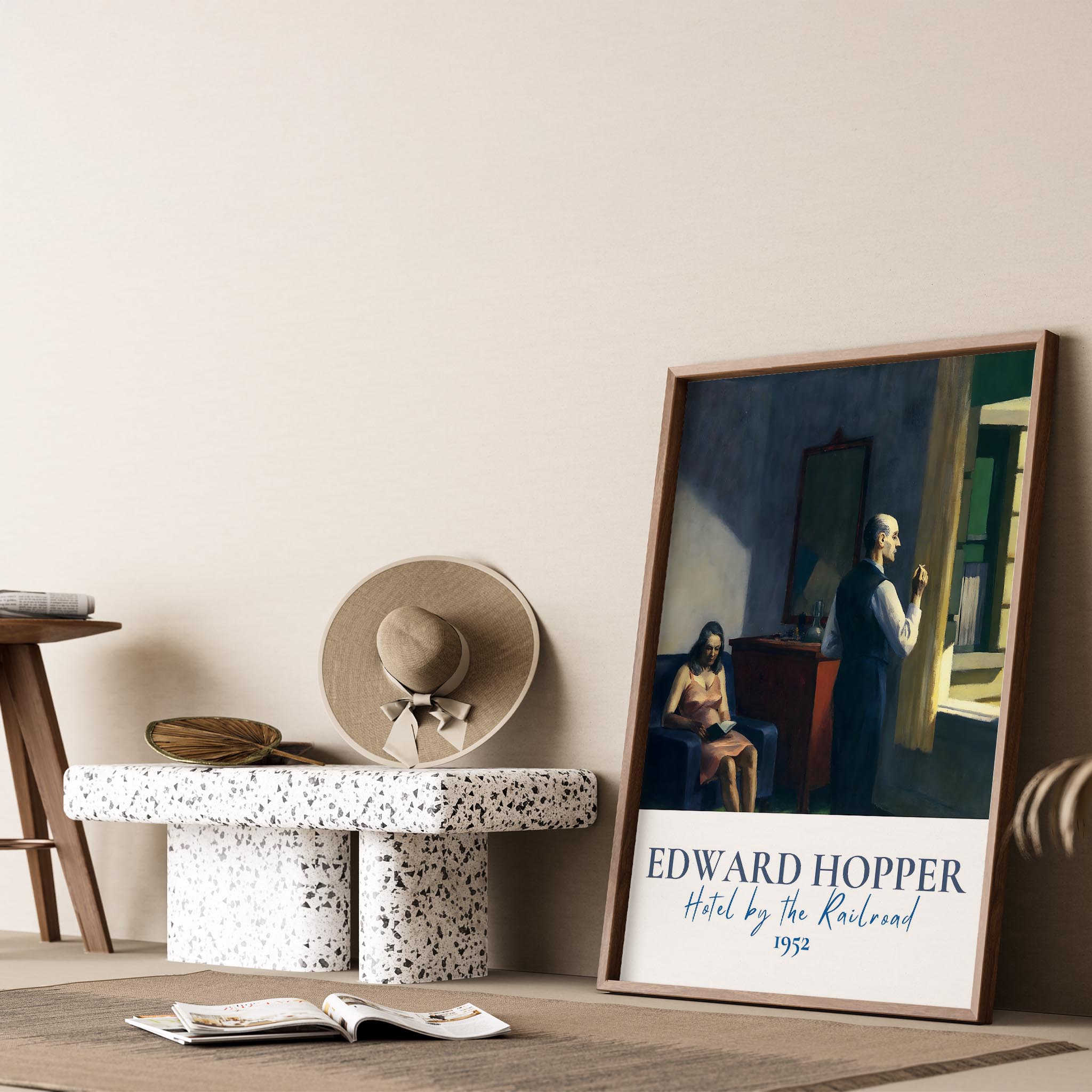 Edward Hopper VI Duvar Tablosu