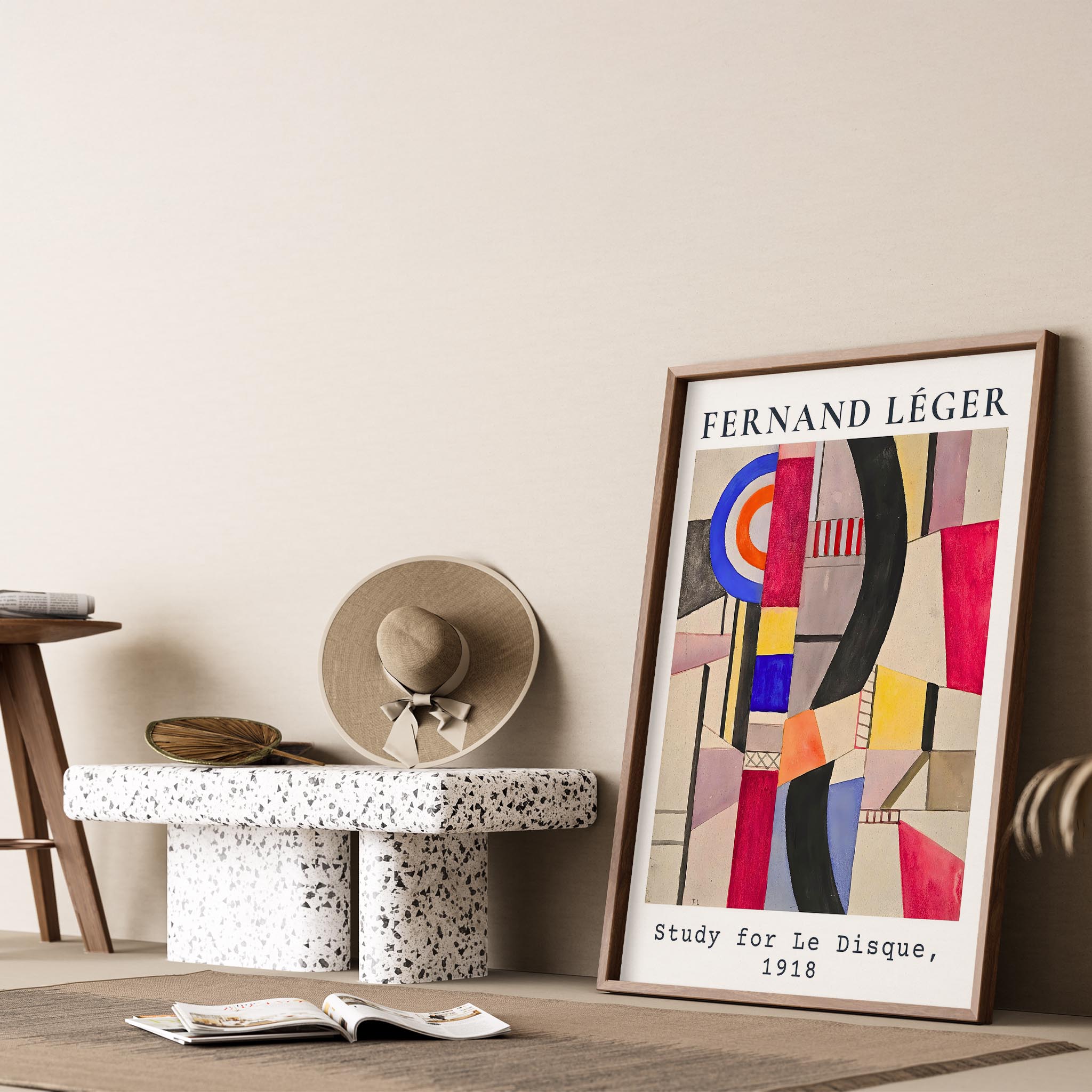 Fernand Leger XXVIII Duvar Tablosu