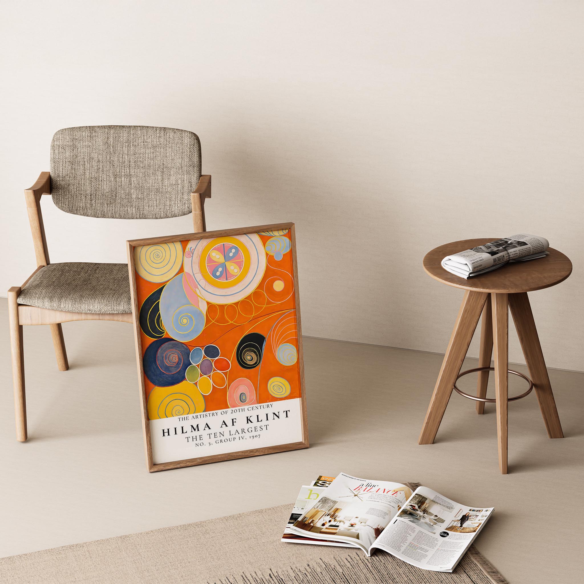 Hilma af Klint 112 Duvar Tablosu