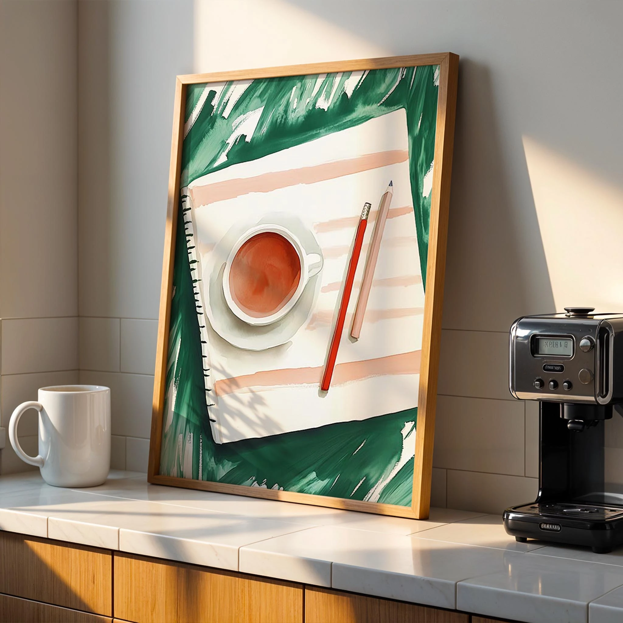 İlham Anı III - Günlük ve Kahve