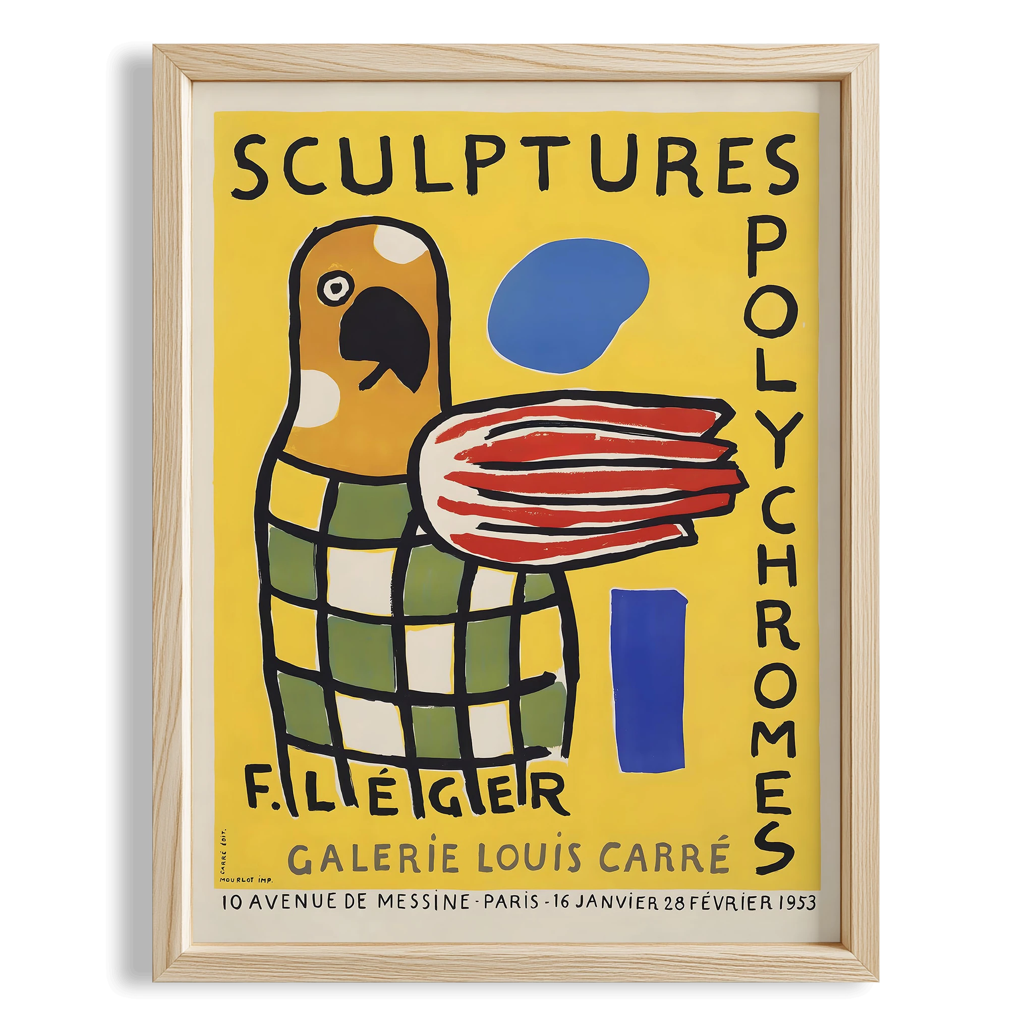 Fernand Leger I Duvar Tablosu