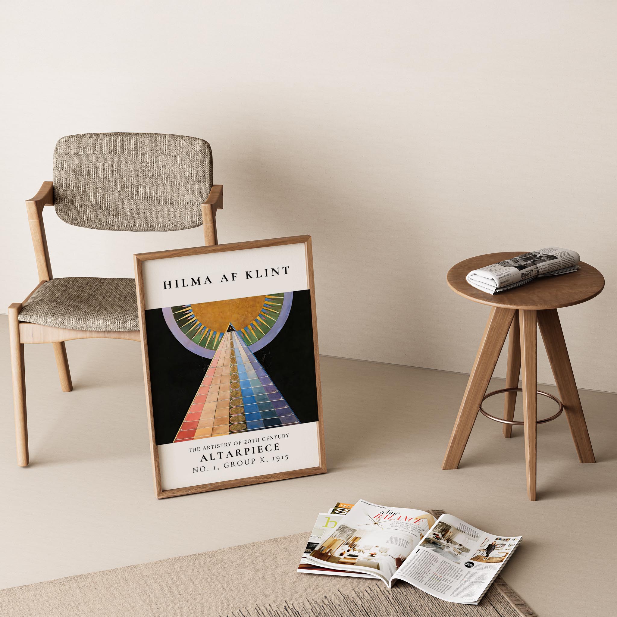 Hilma af Klint 44 Duvar Tablosu