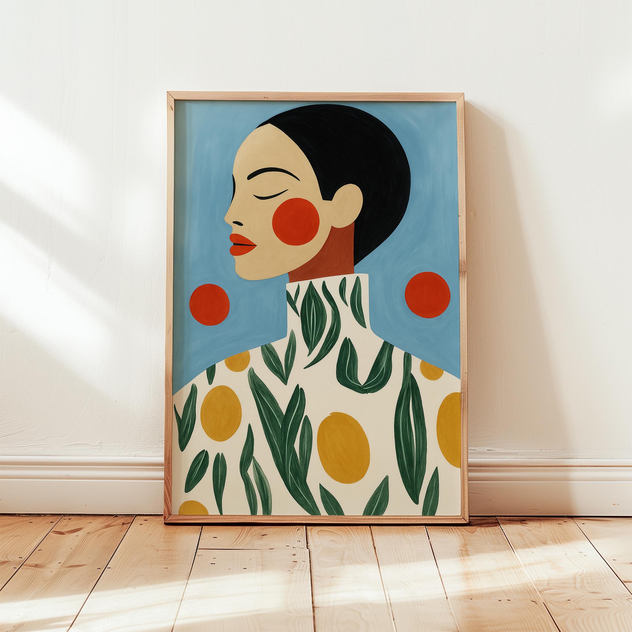 Kadın Portre VII - Fashion Bohem